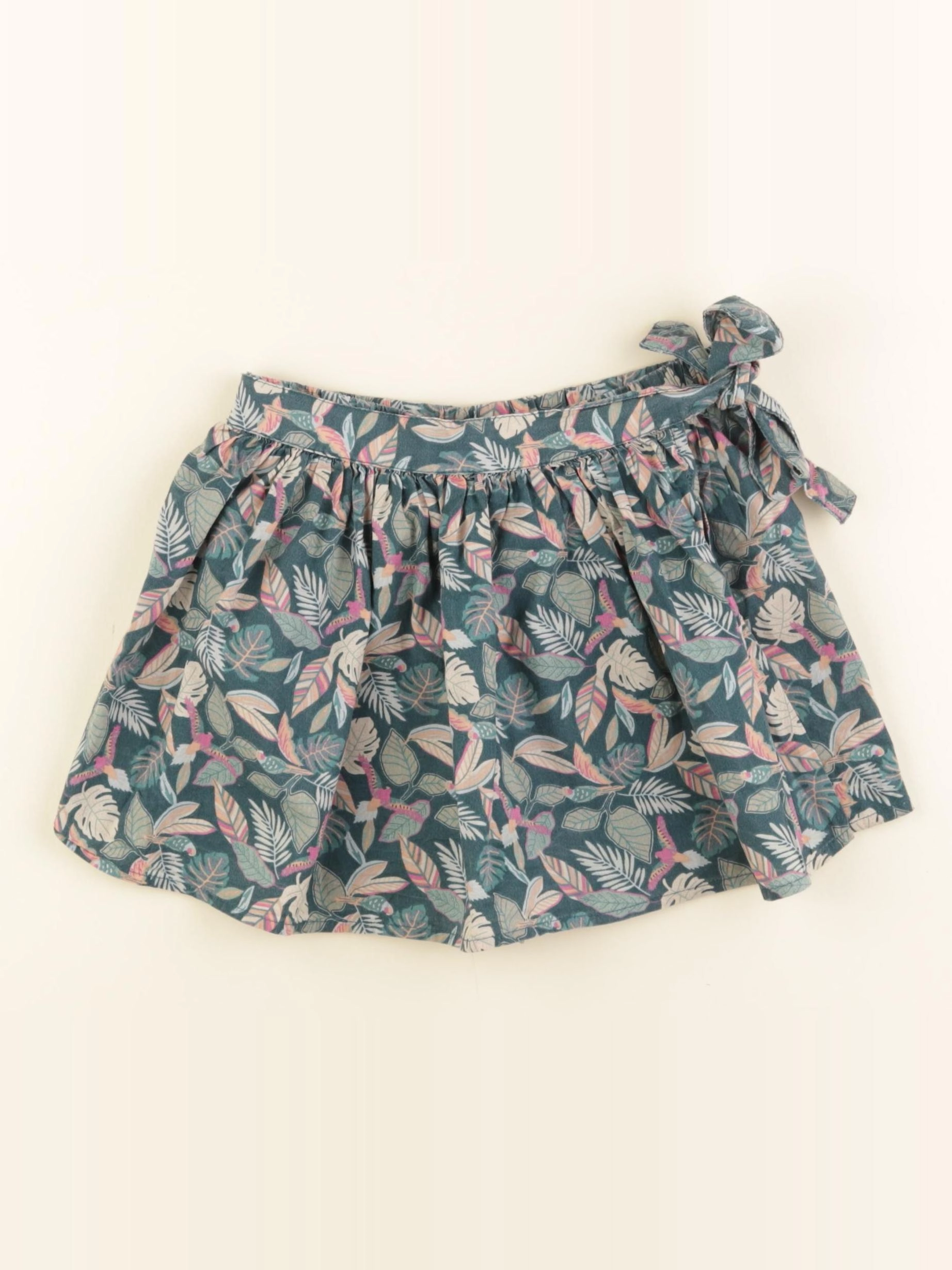 Vertbaudet - jupe short vert - 5 ans