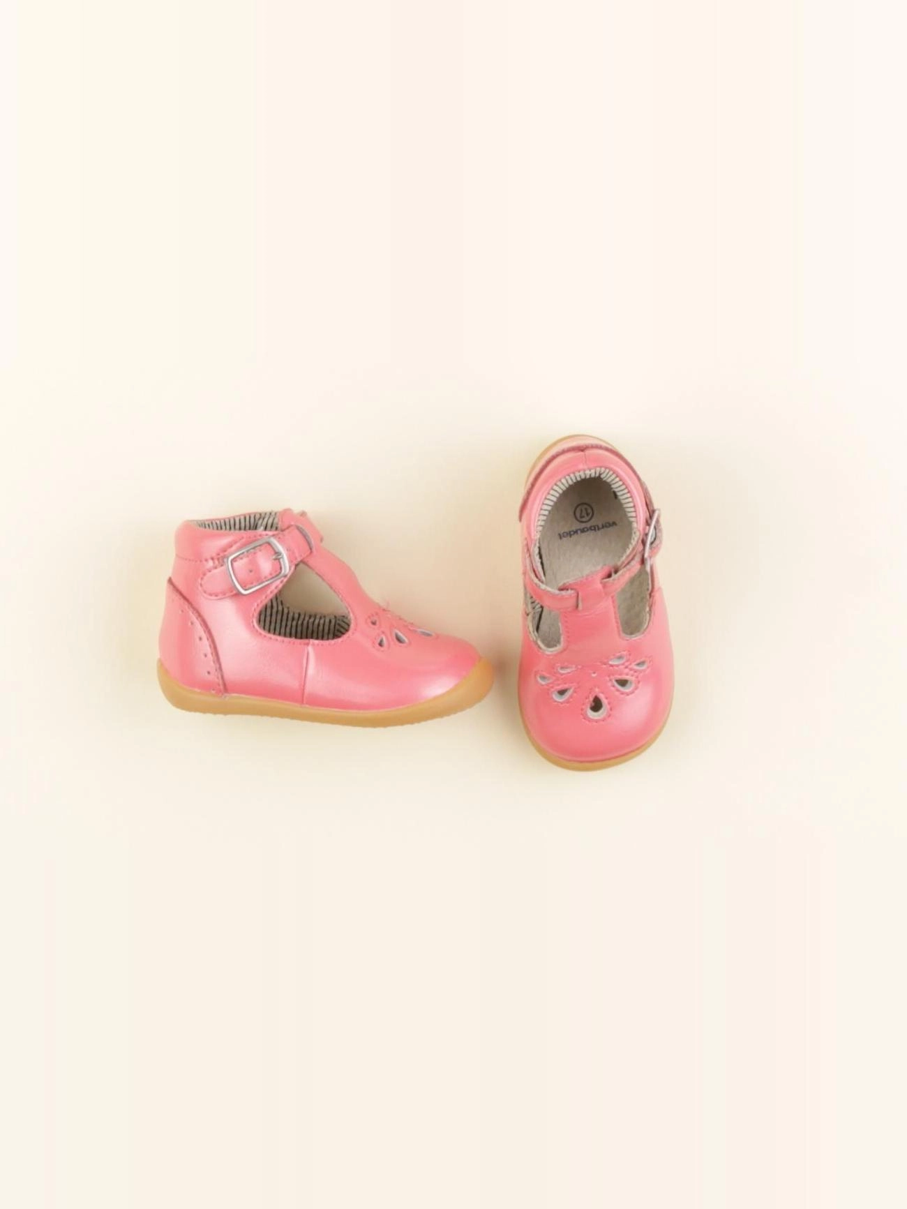 Vertbaudet - babies rose - pointure 17