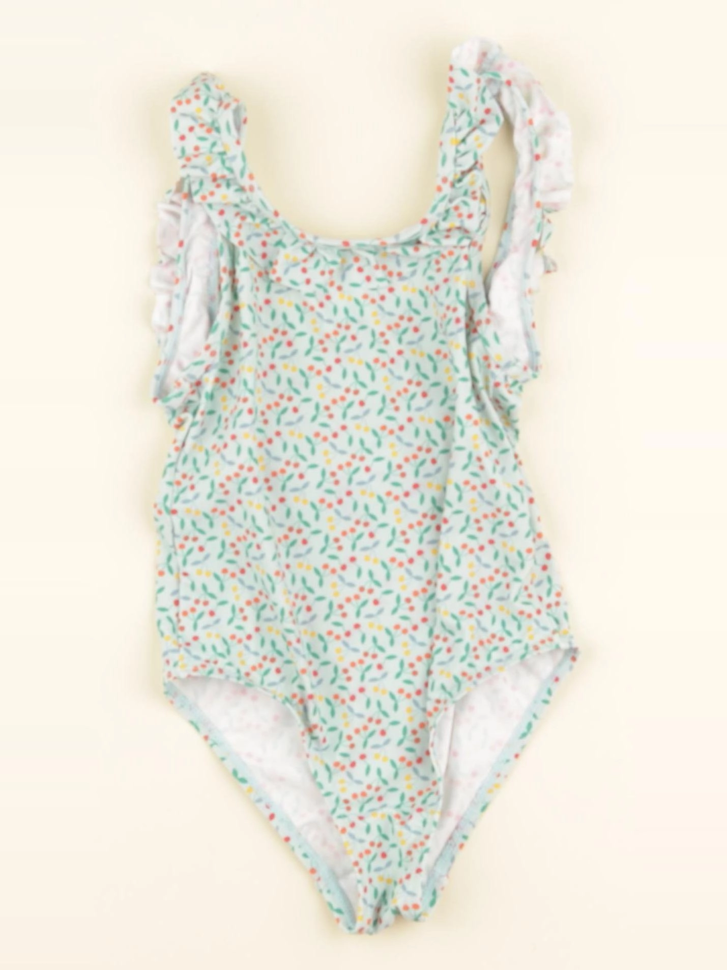 Monoprix - maillot de bain vert - 4 ans