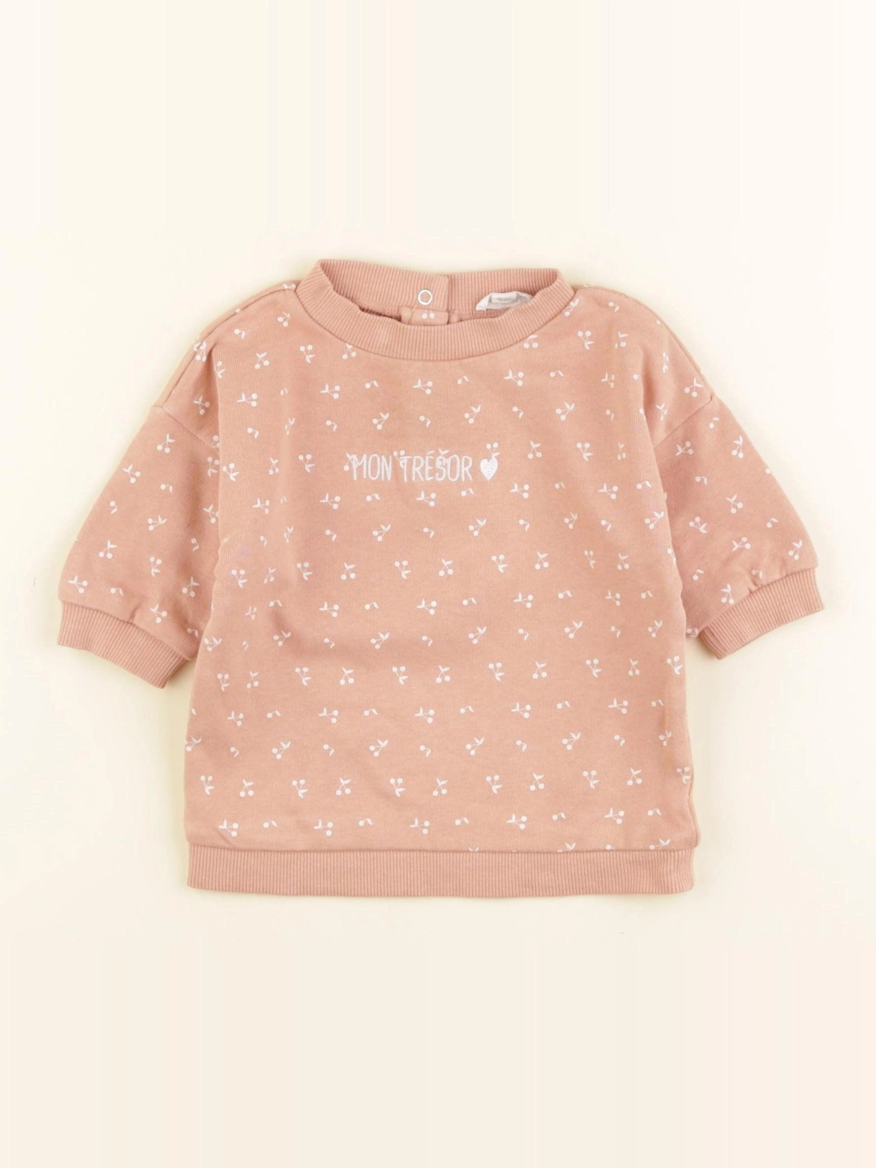 Vertbaudet - robe rose - 3 mois