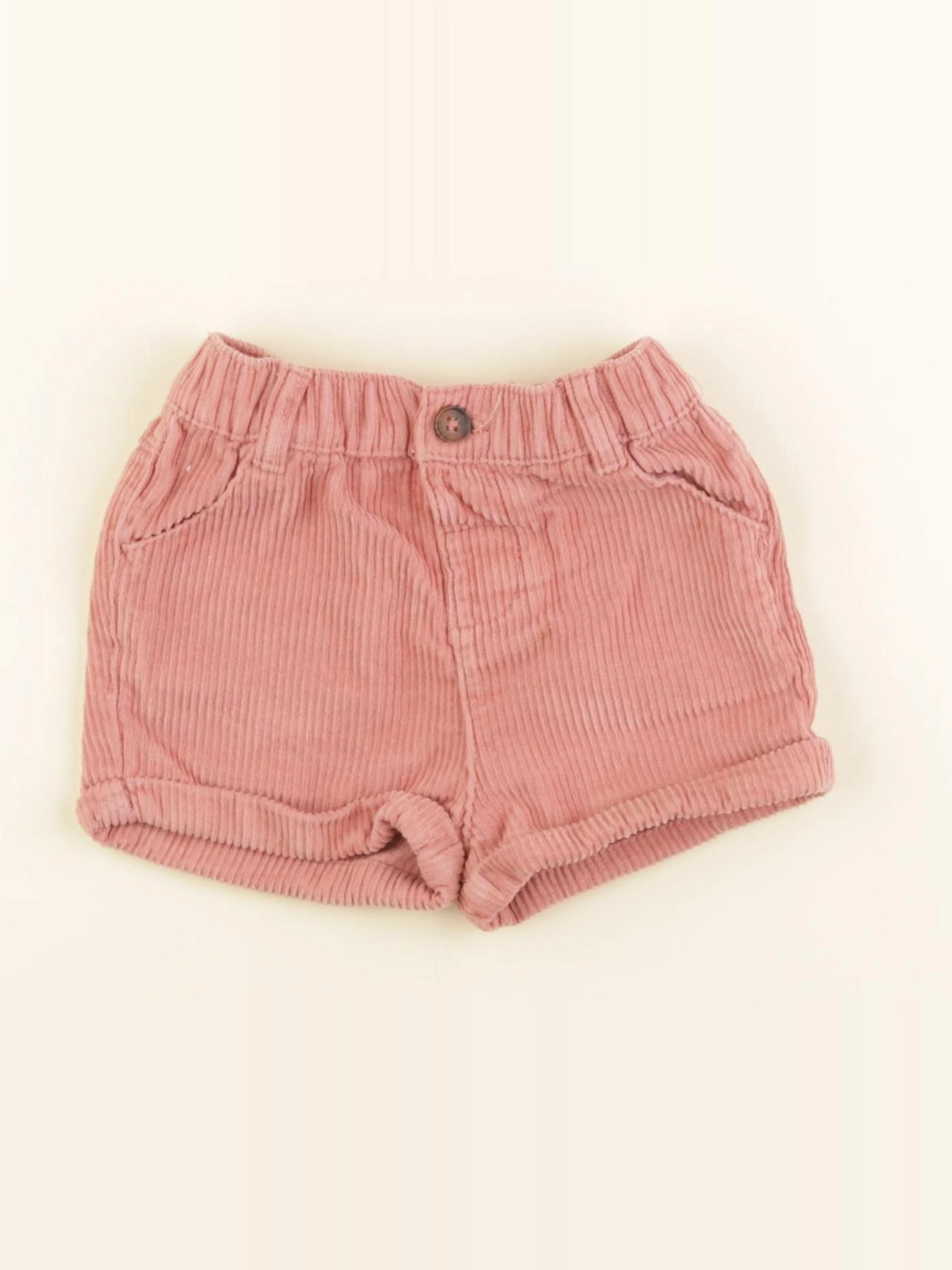 Vertbaudet - short rose - 6 mois