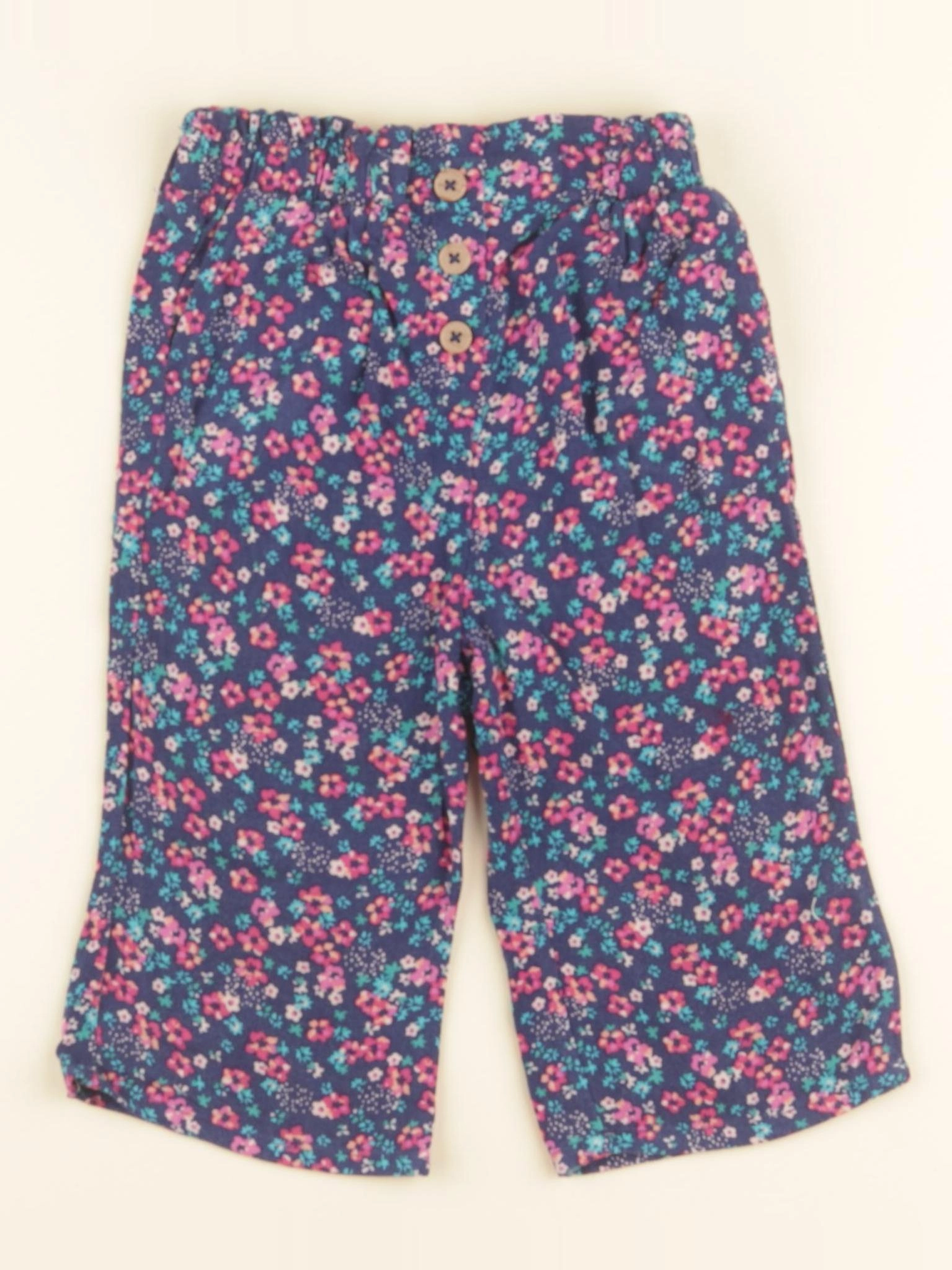 Vertbaudet - pantalon bleu - 4 ans