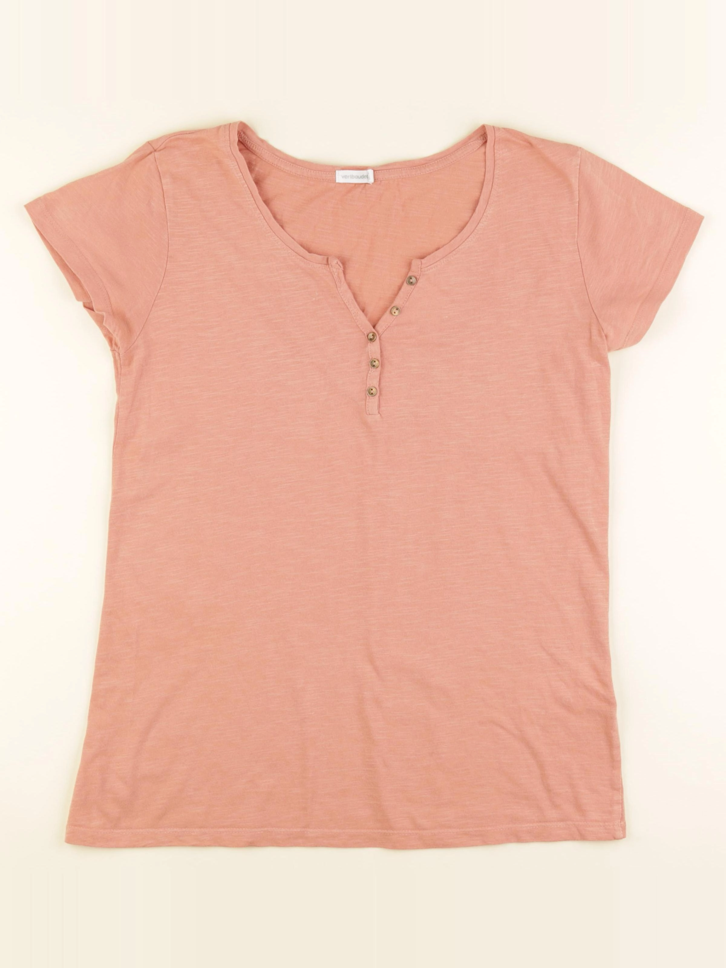 Vertbaudet - tee-shirt grossesse orange - 34 à 36