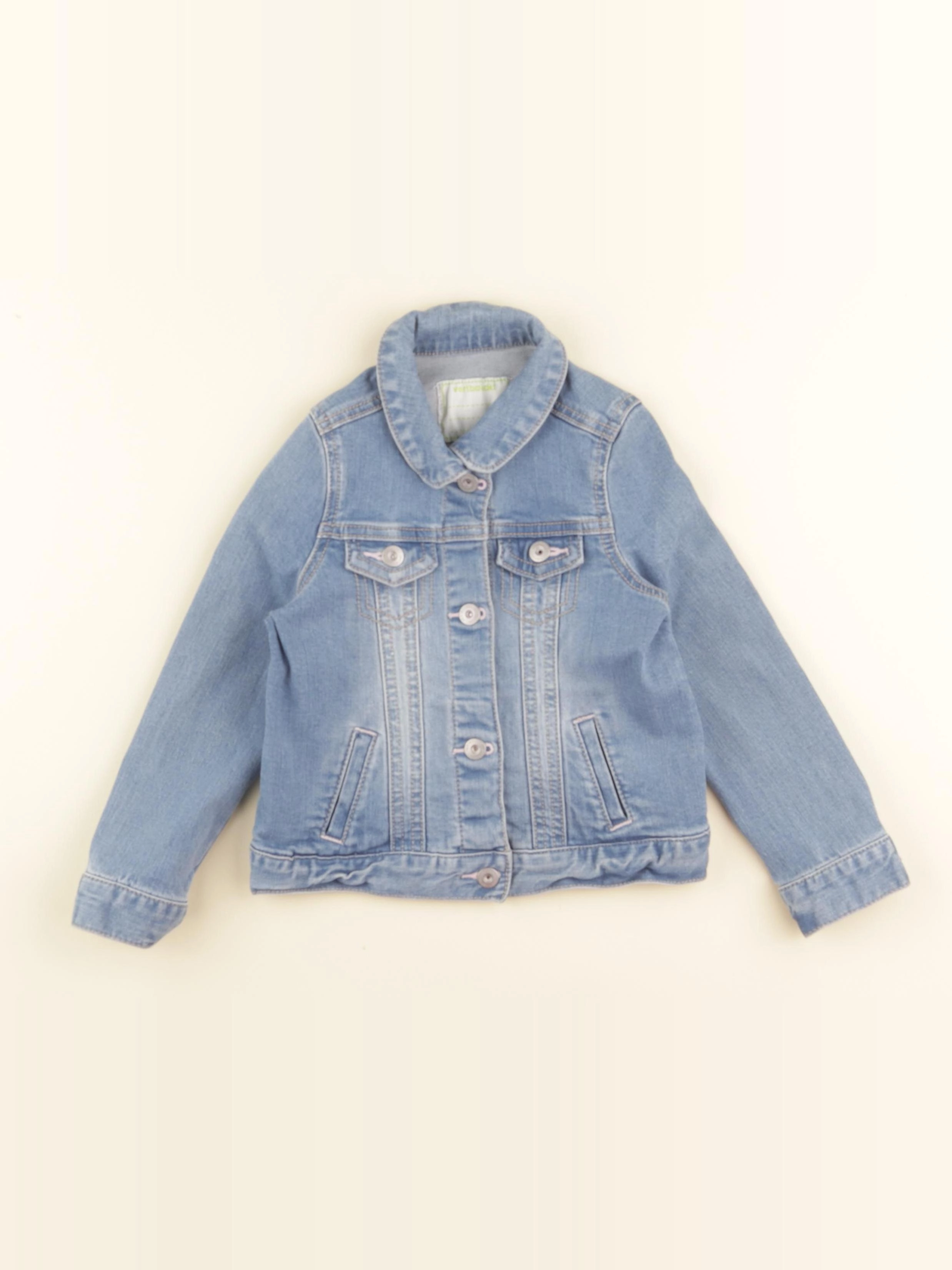 Vertbaudet - veste bleu - 4 ans