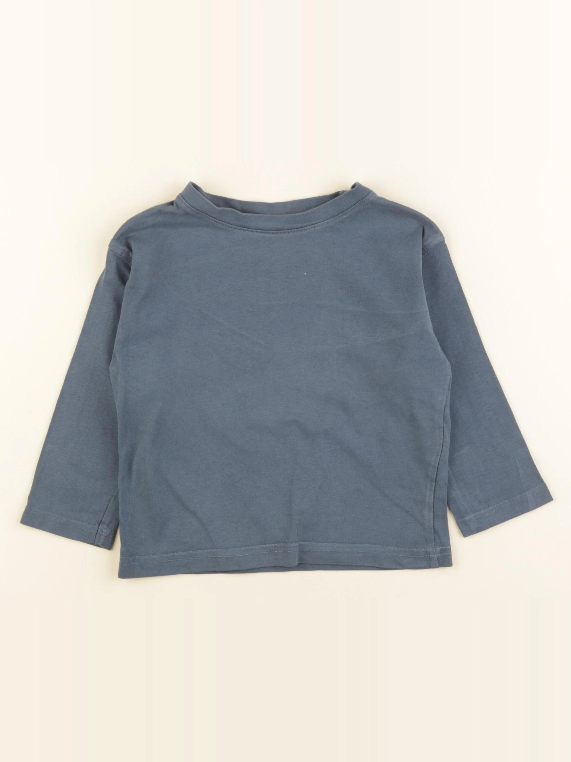 Vertbaudet - tee-shirt bleu - 3 ans
