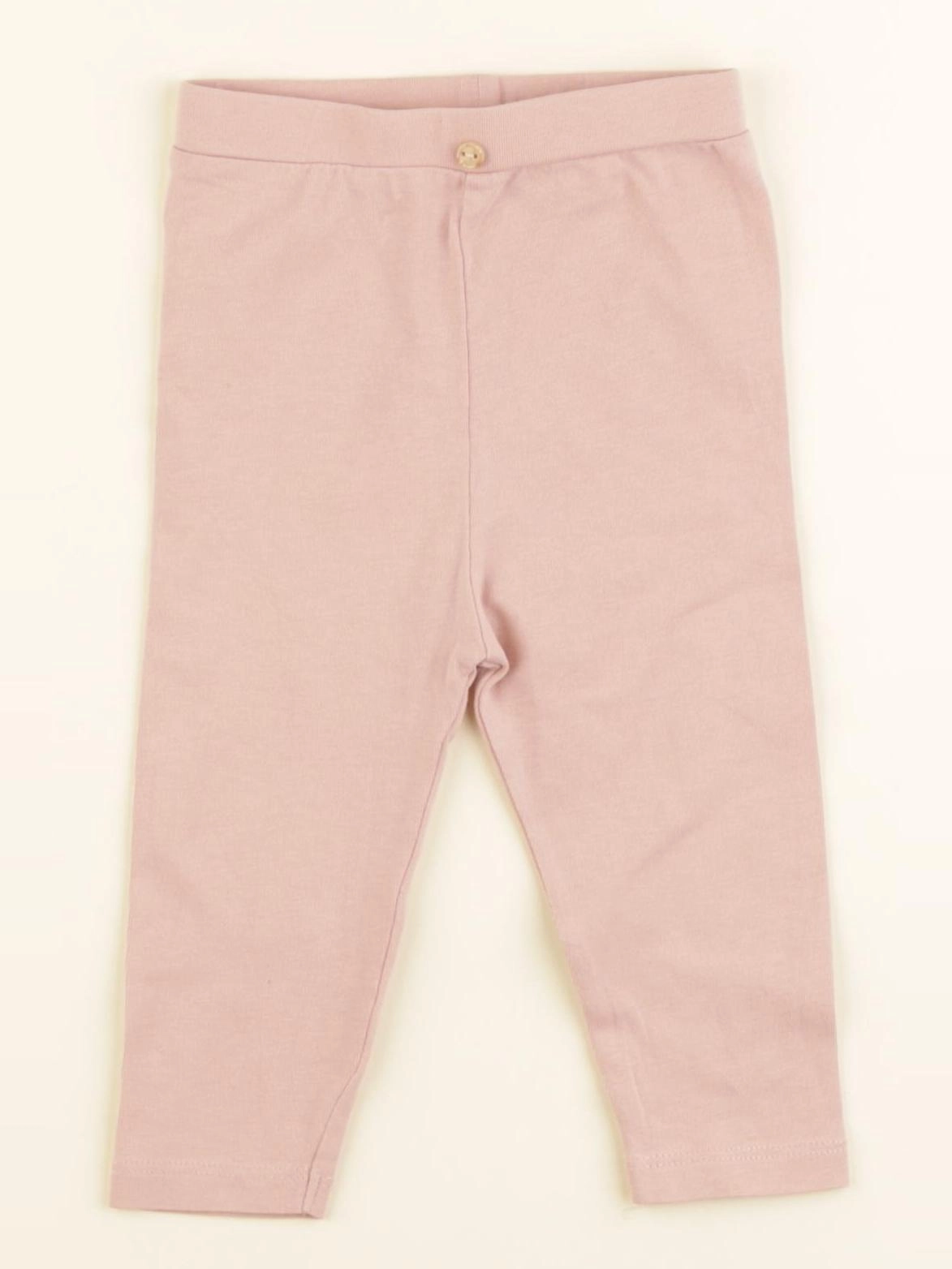 Vertbaudet - legging rose - 9 mois