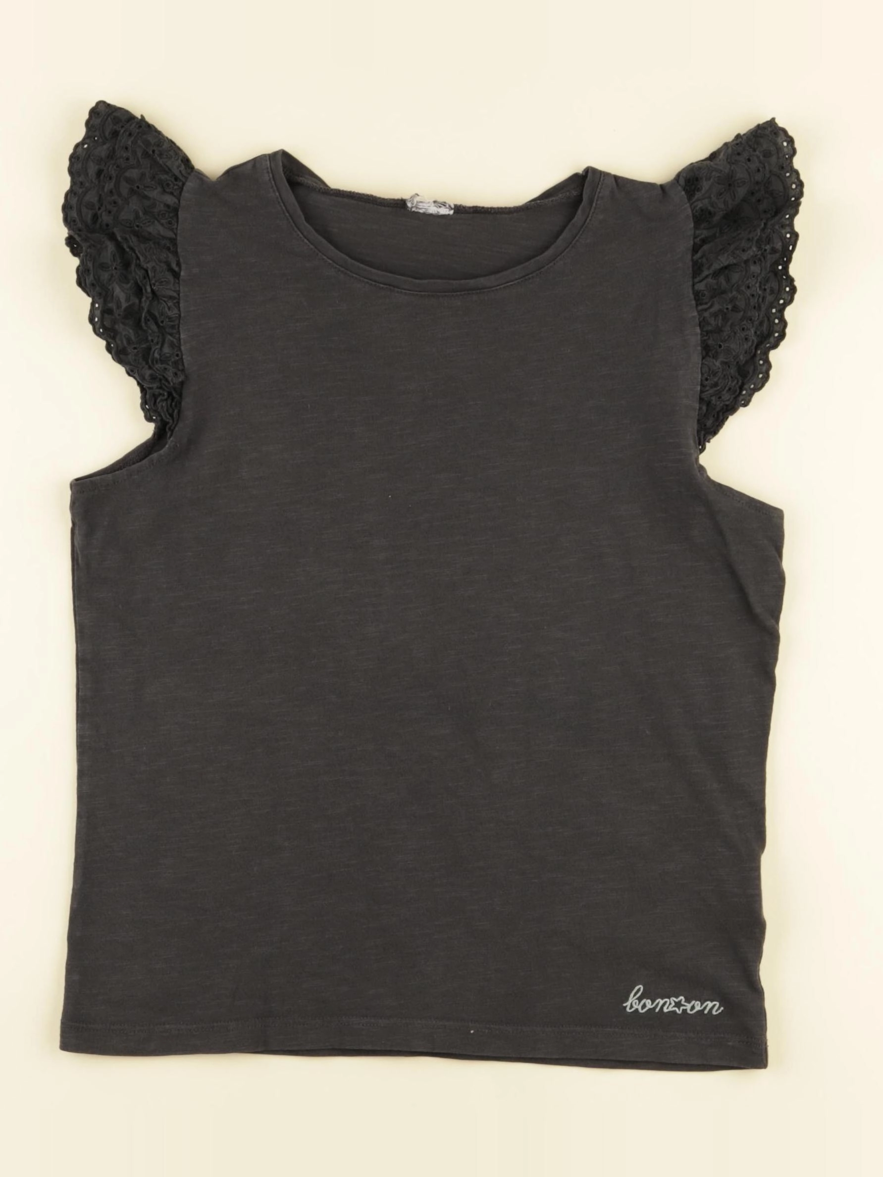 Bonton - tee-shirt noir - 8 ans
