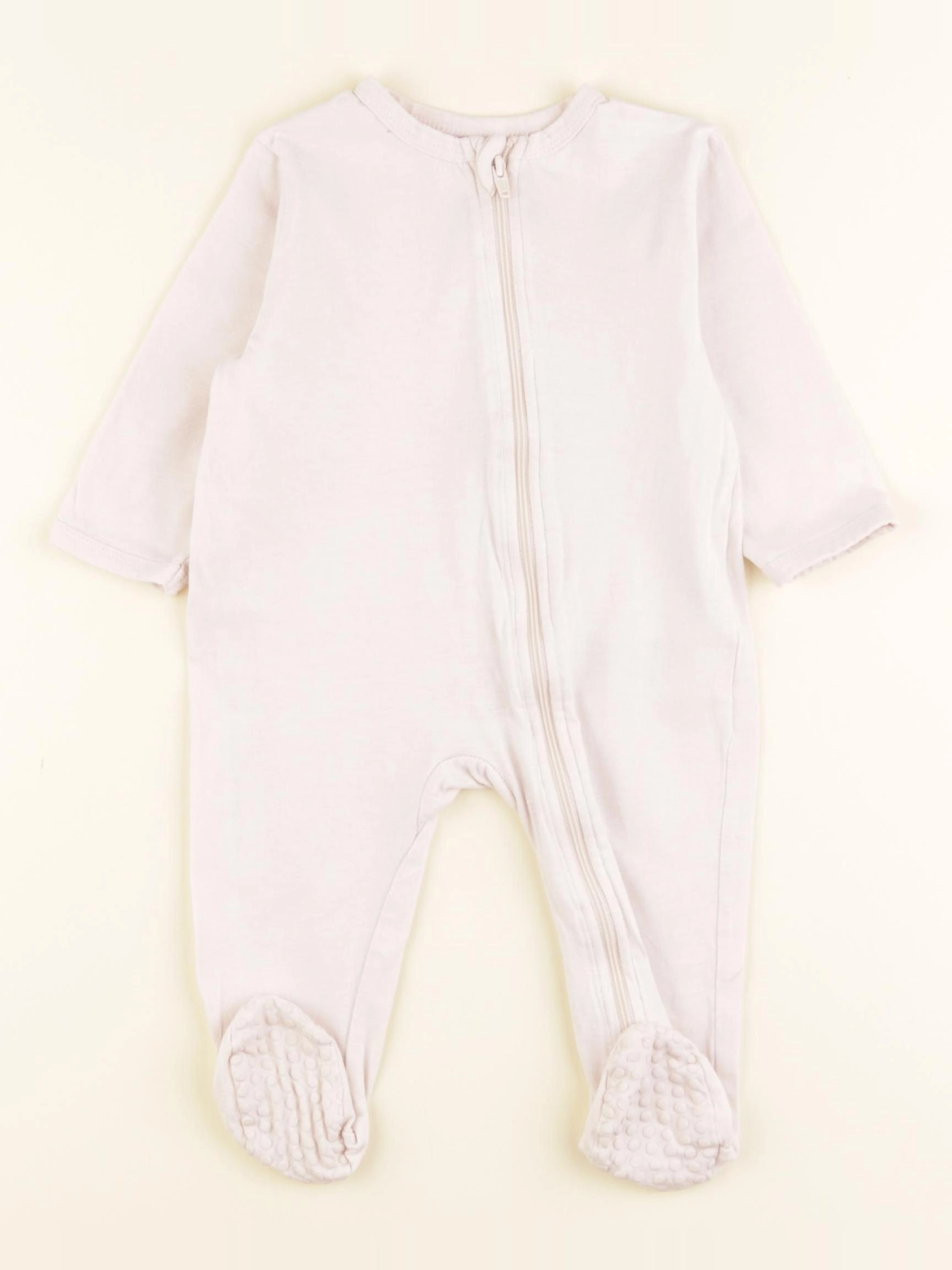 Vertbaudet - pyjama coton rose - 9 mois