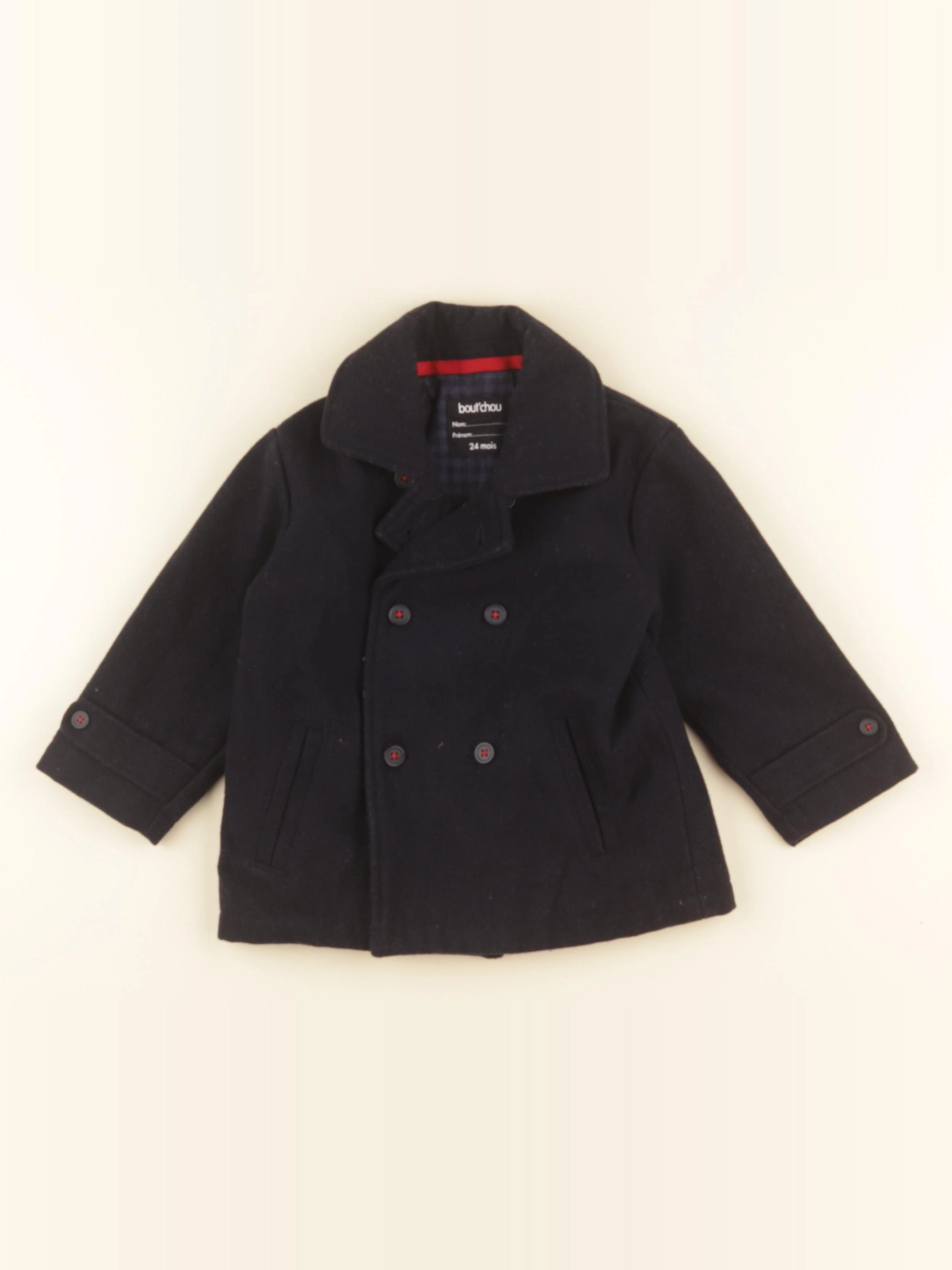 Boutchou - veste bleu - 24 mois