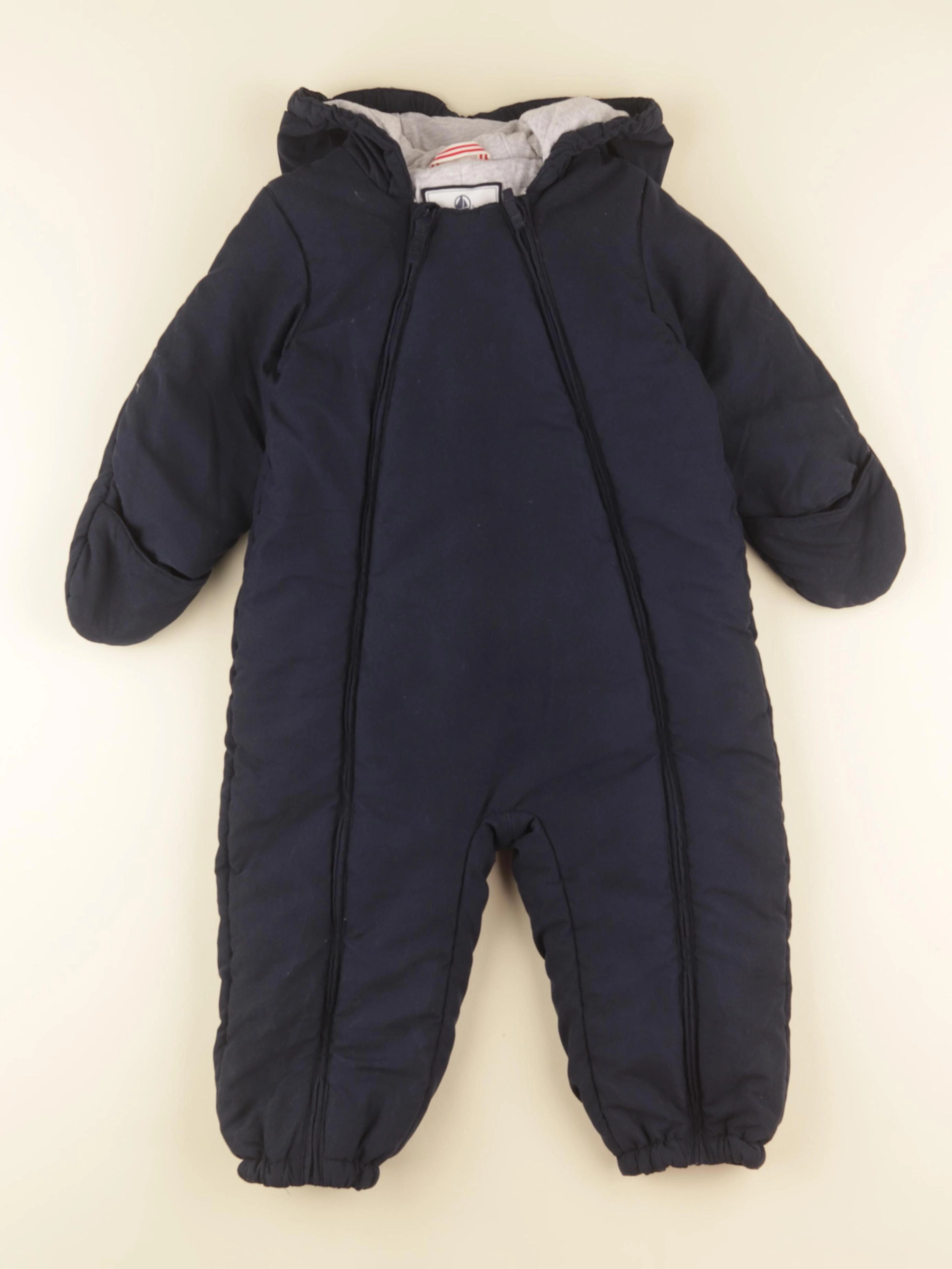 Petit Bateau - combi-pilote bleu - 36 mois