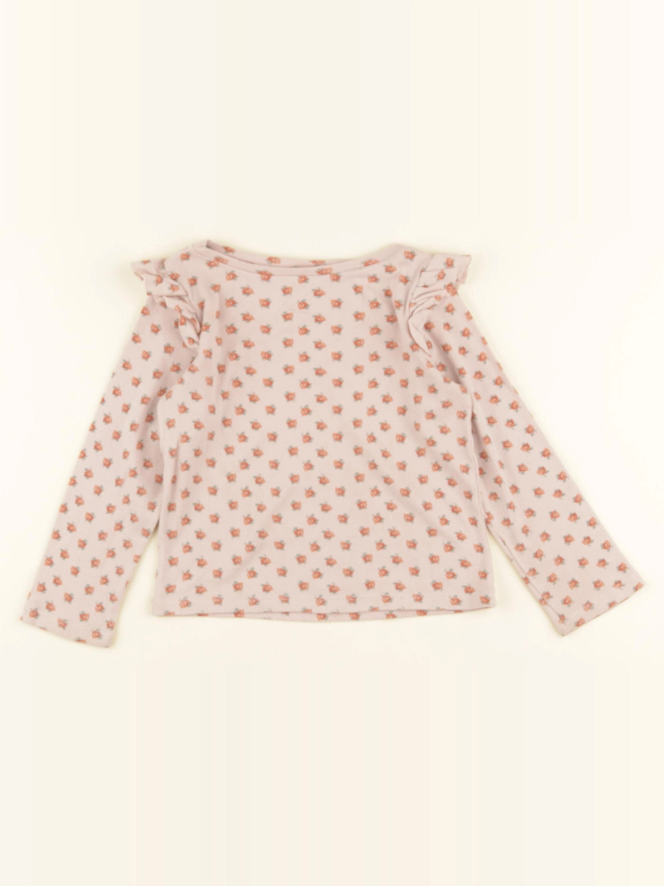 Petit Bateau - tee-shirt rose - 3 ans