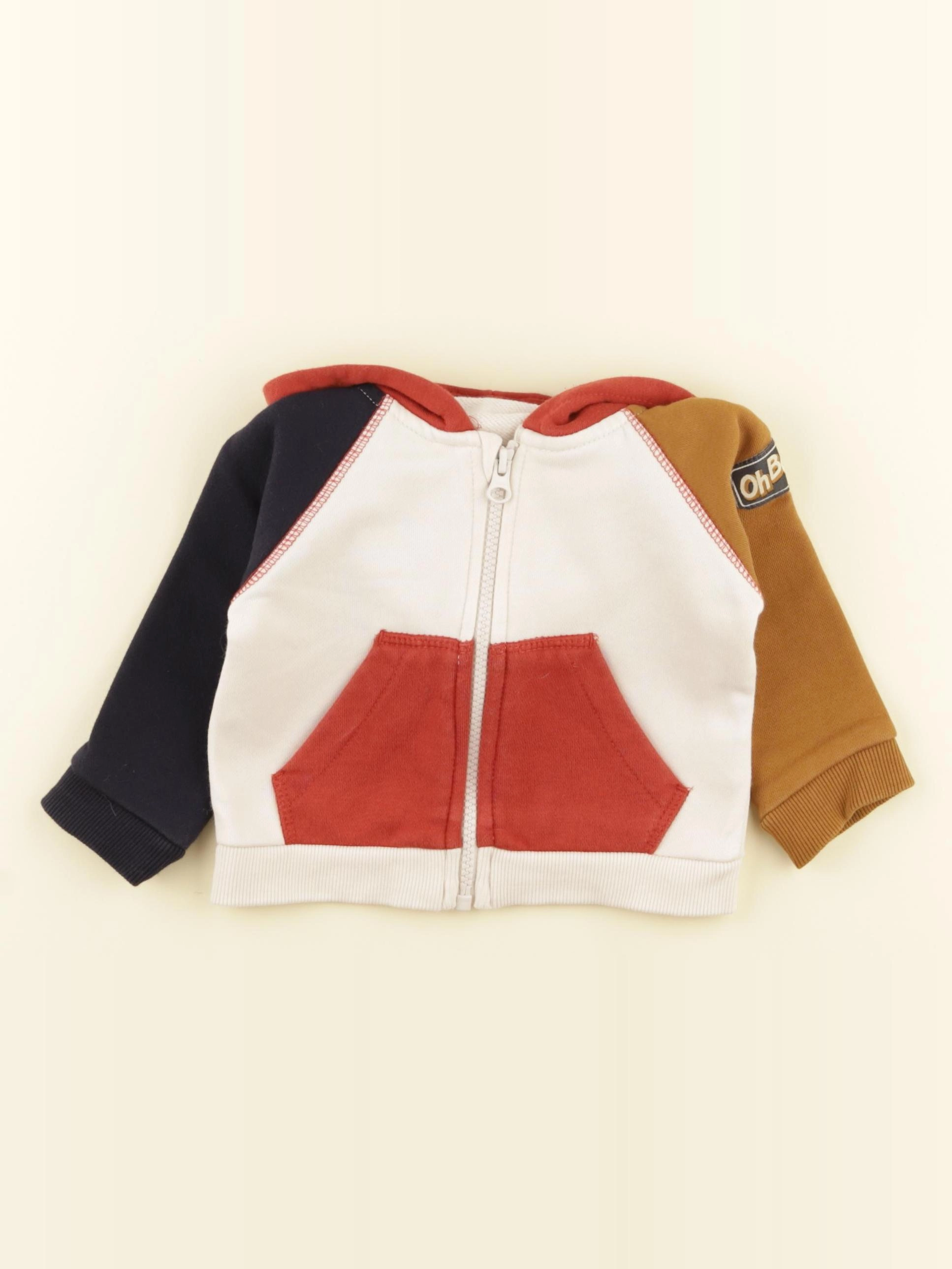 Boutchou - sweat multicolore - 6 mois