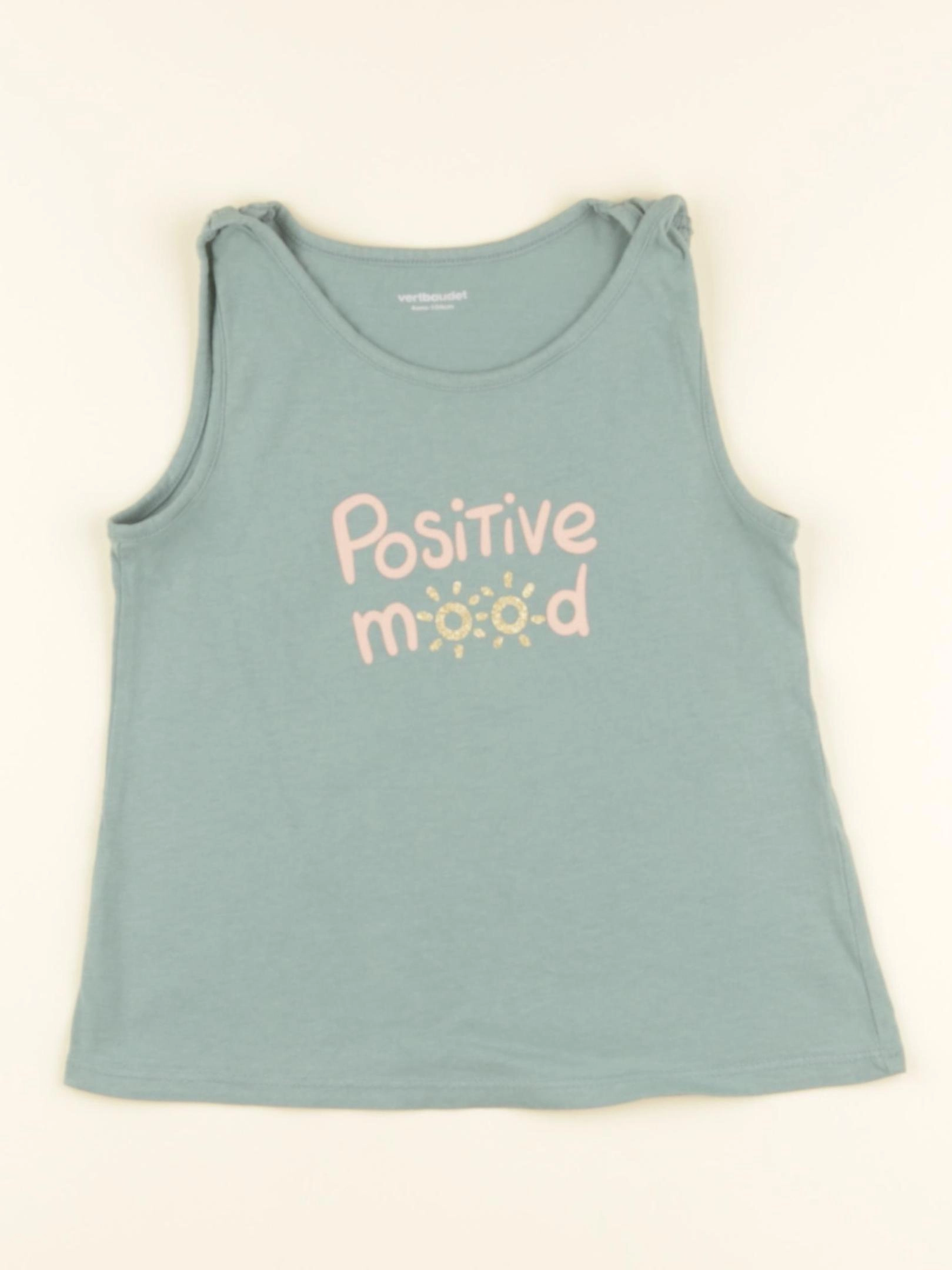 Vertbaudet - débardeur vert - 4 ans