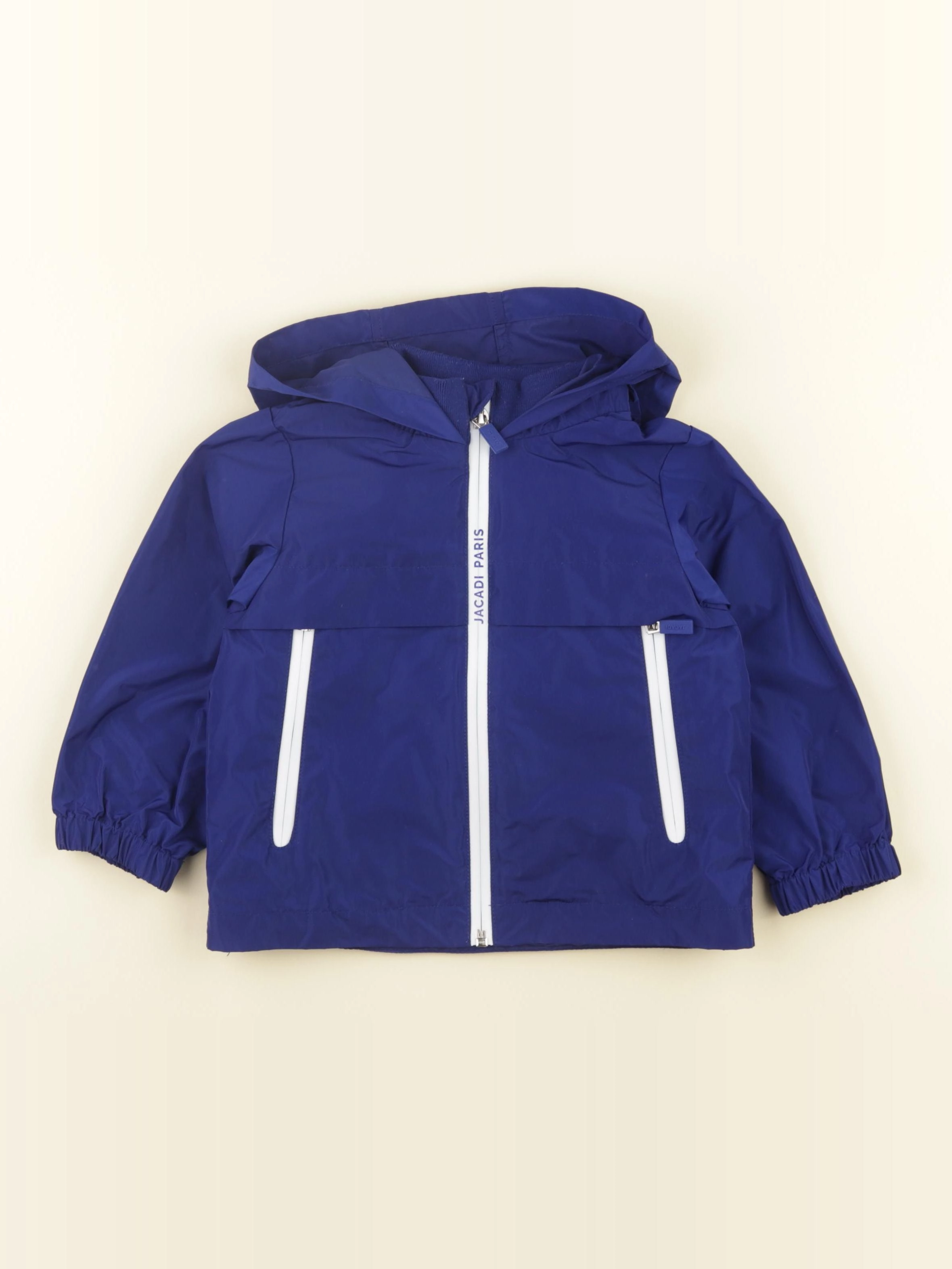 Jacadi - veste doublé bleu - 24 mois