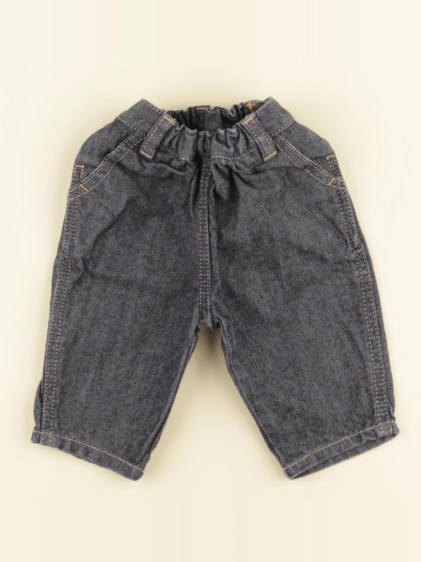 Petit Bateau - jean bleu - 3 mois