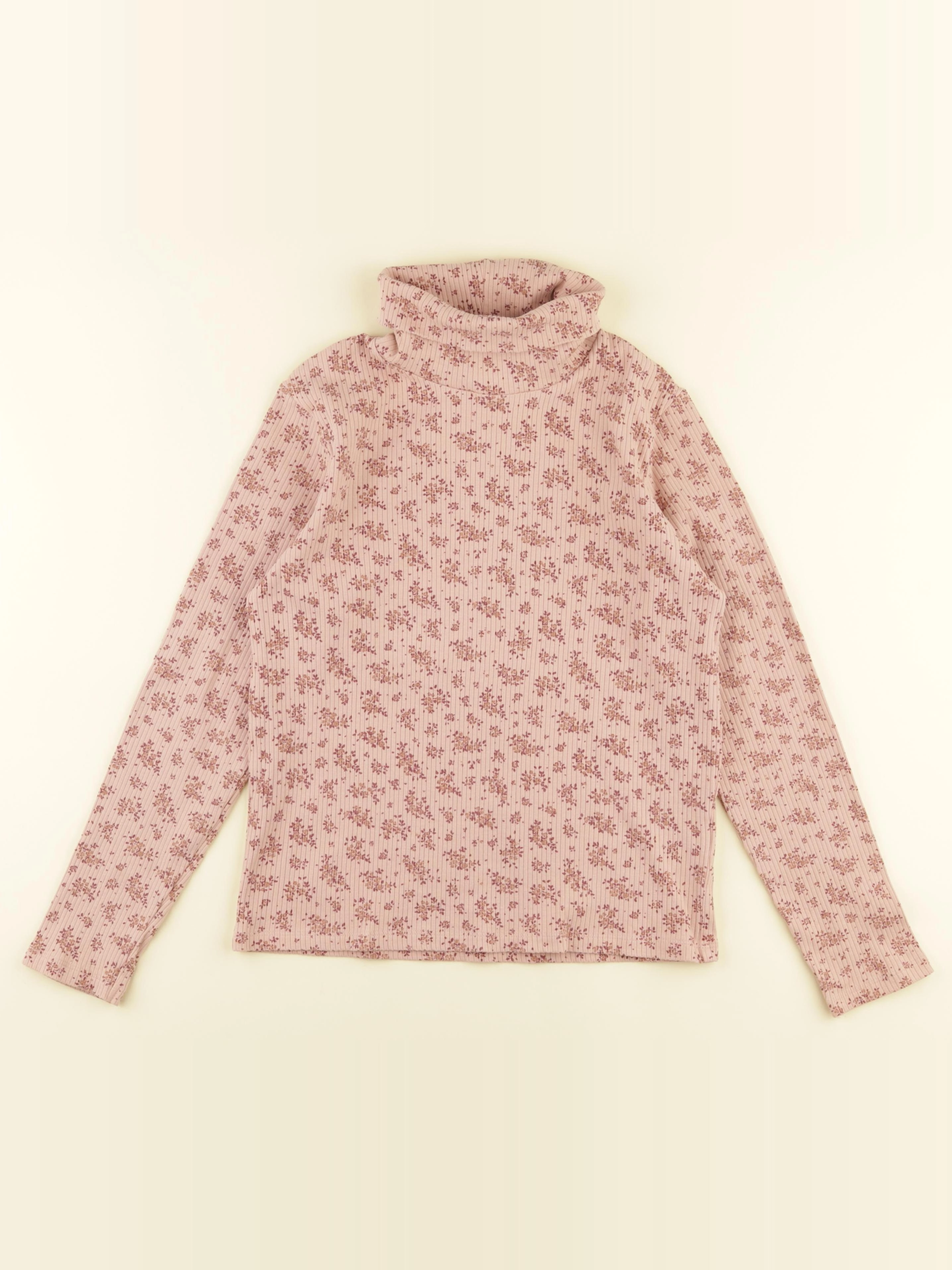 Vertbaudet - sous-pull rose - 10 ans