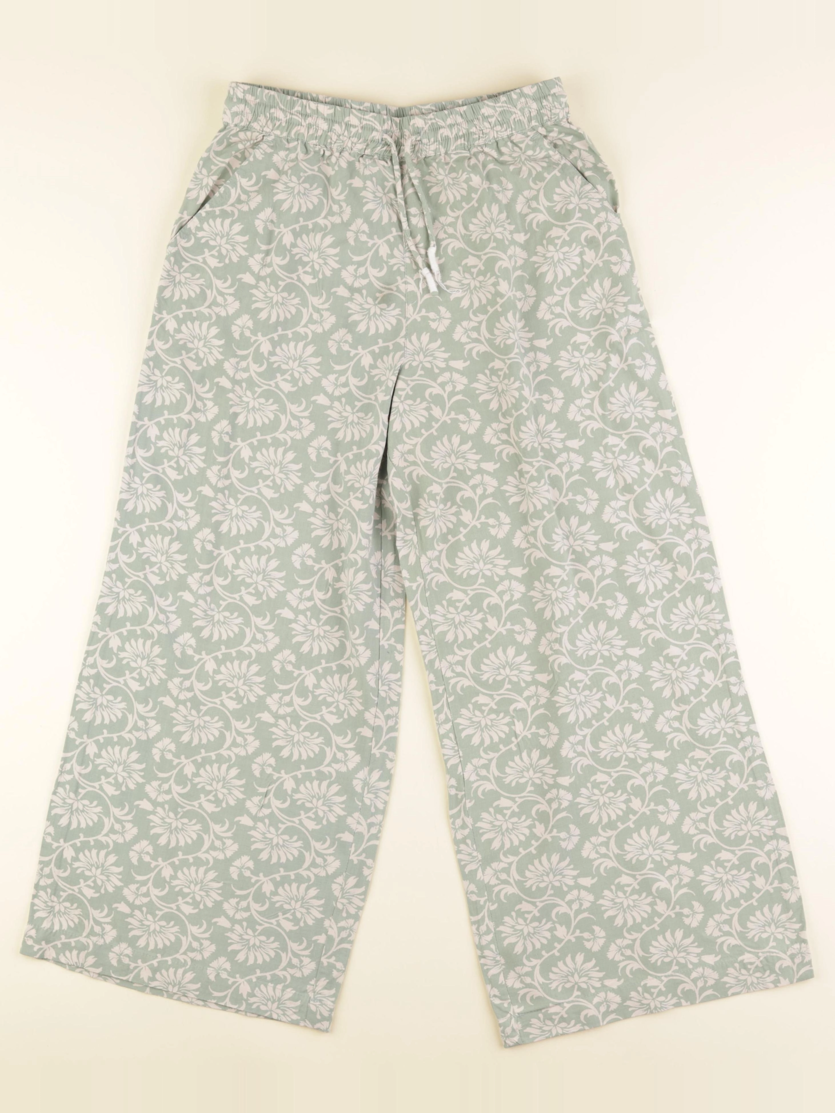 Monoprix - pantalon vert - 12 ans