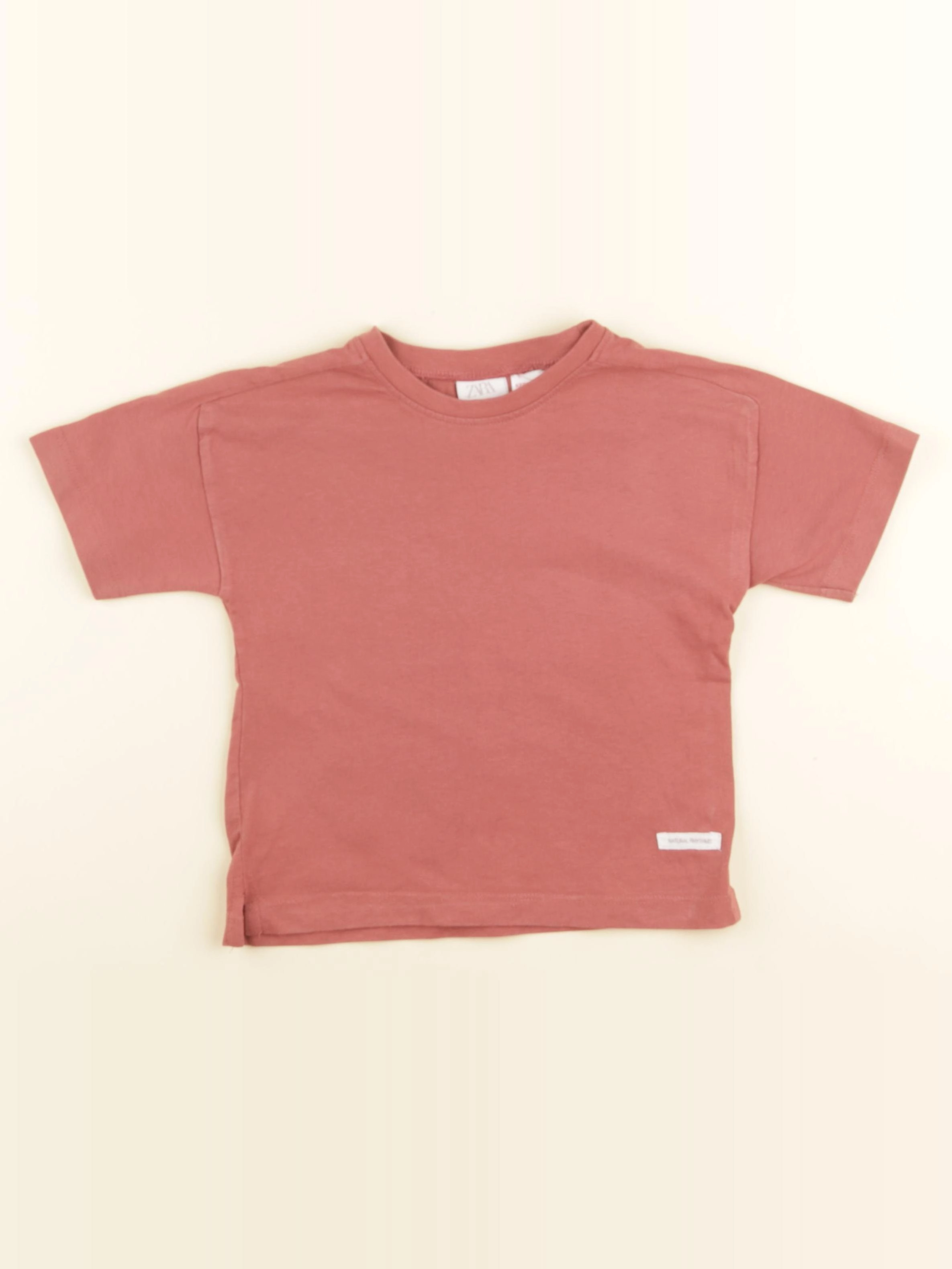 Zara - tee-shirt rouge - 2 ans