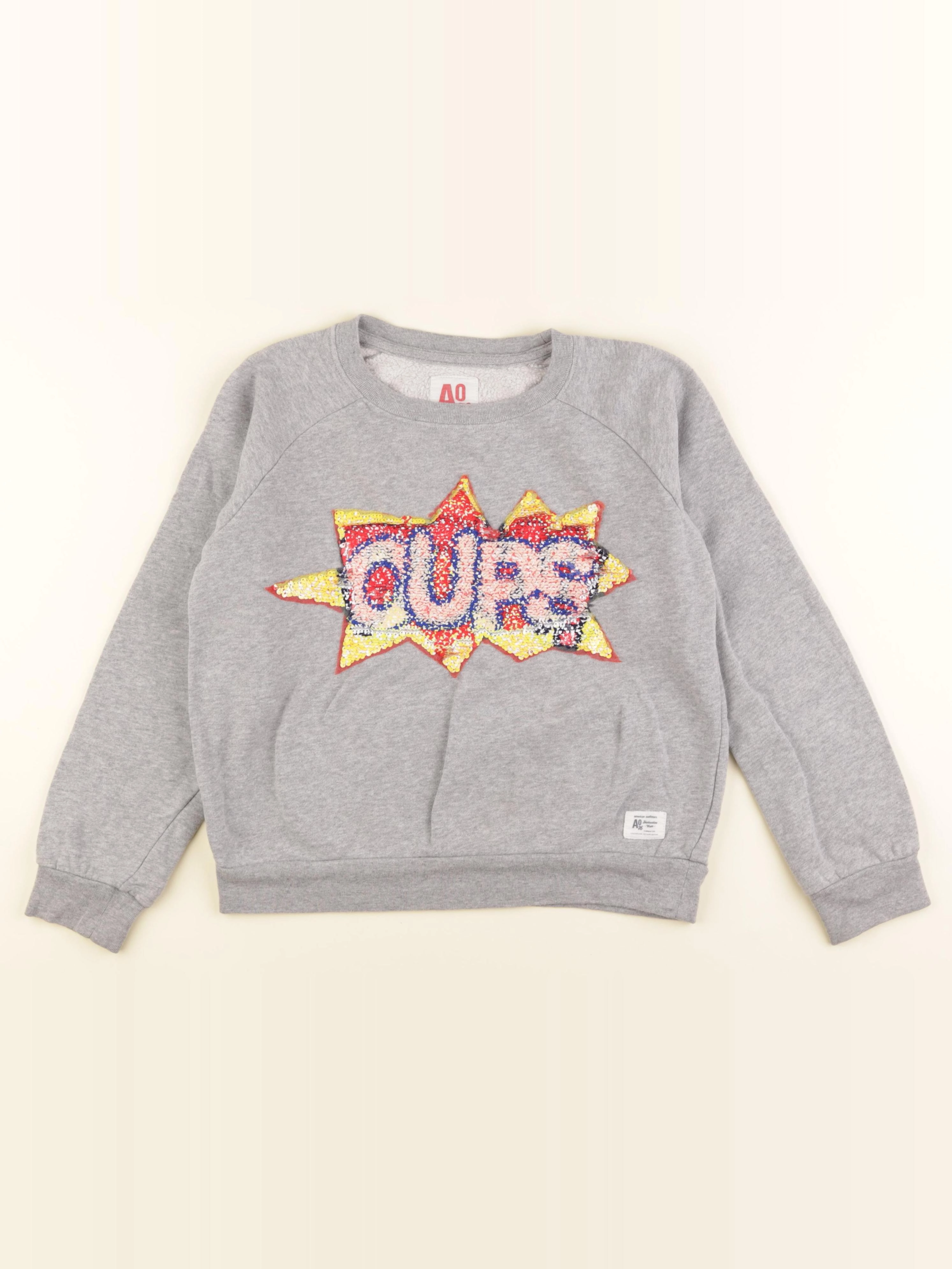 American Outfitters - sweat gris - 12 ans