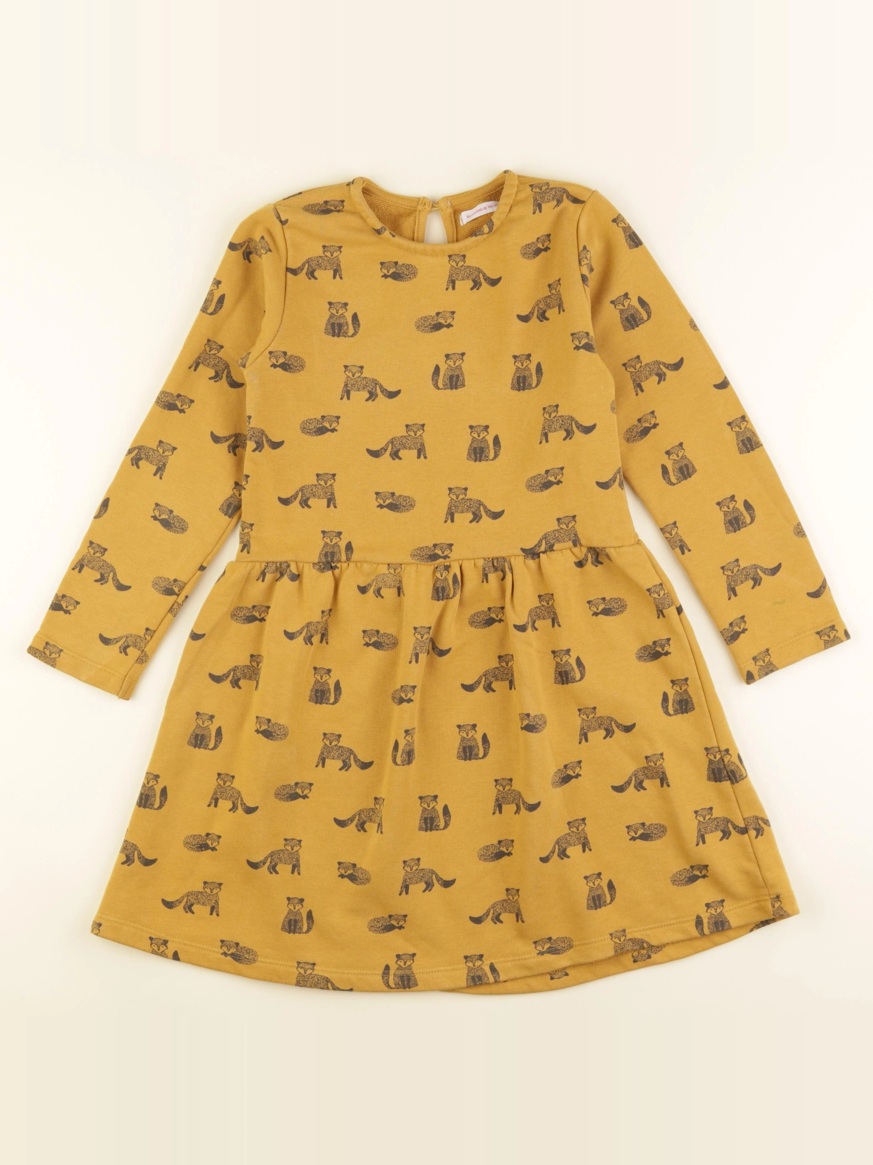 Monoprix - robe jaune - 8 ans