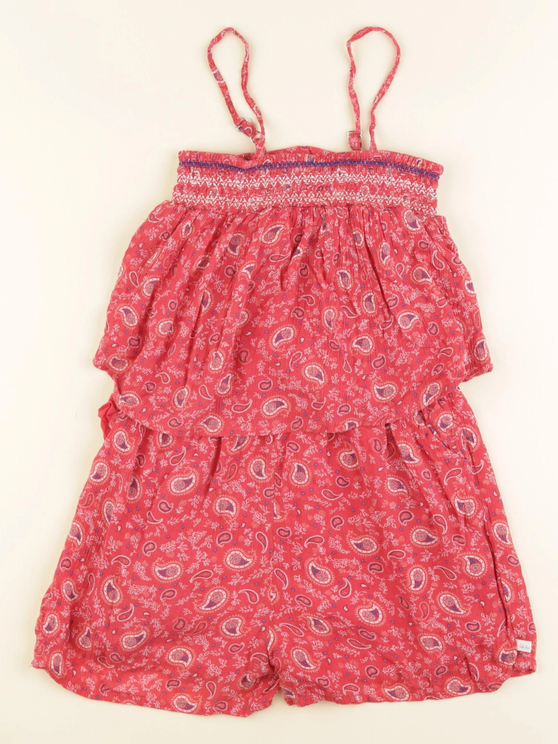 IKKS - combinaison rouge - 10 ans