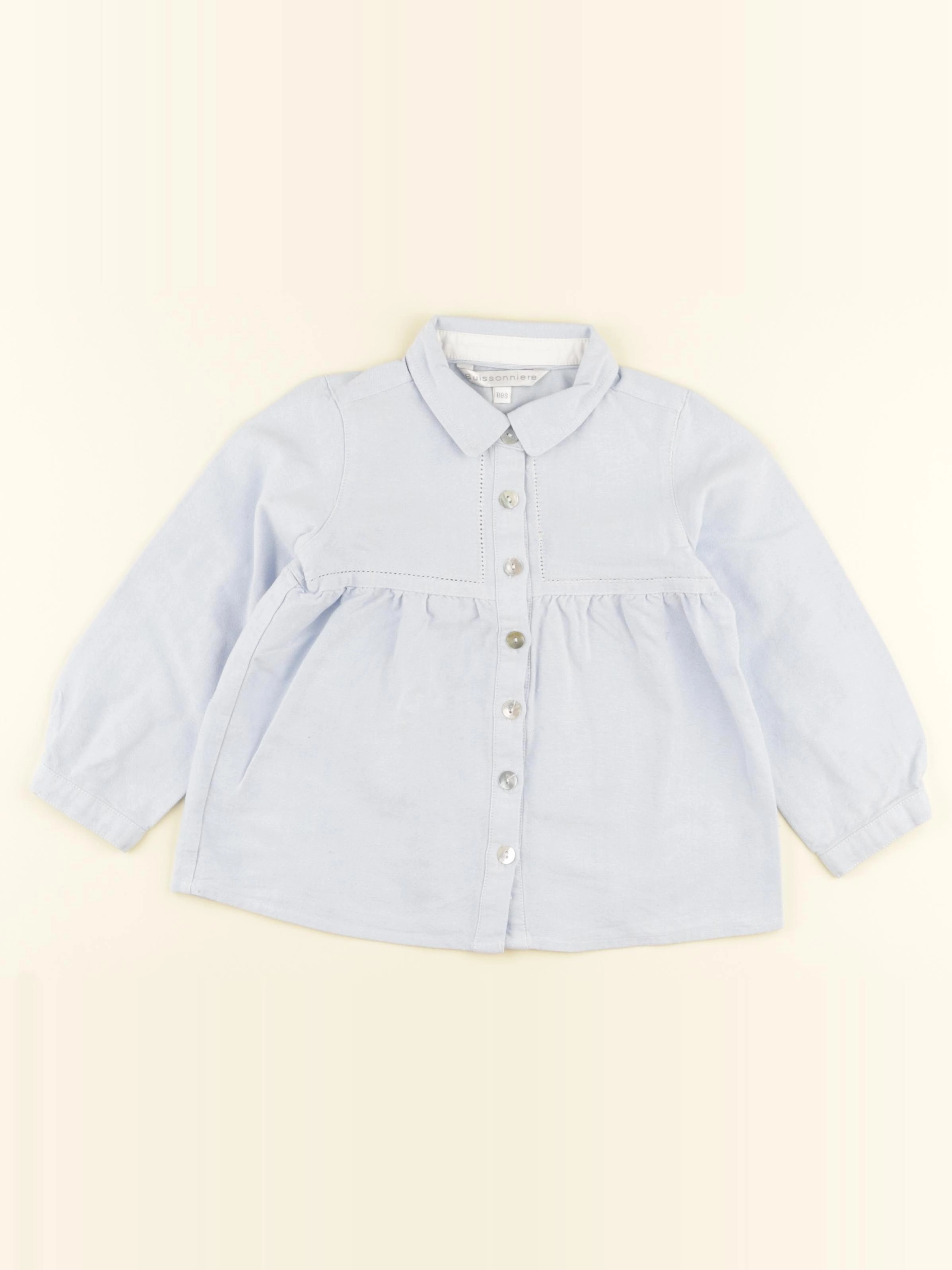 Buissonnière - blouse bleu - 24/36 mois