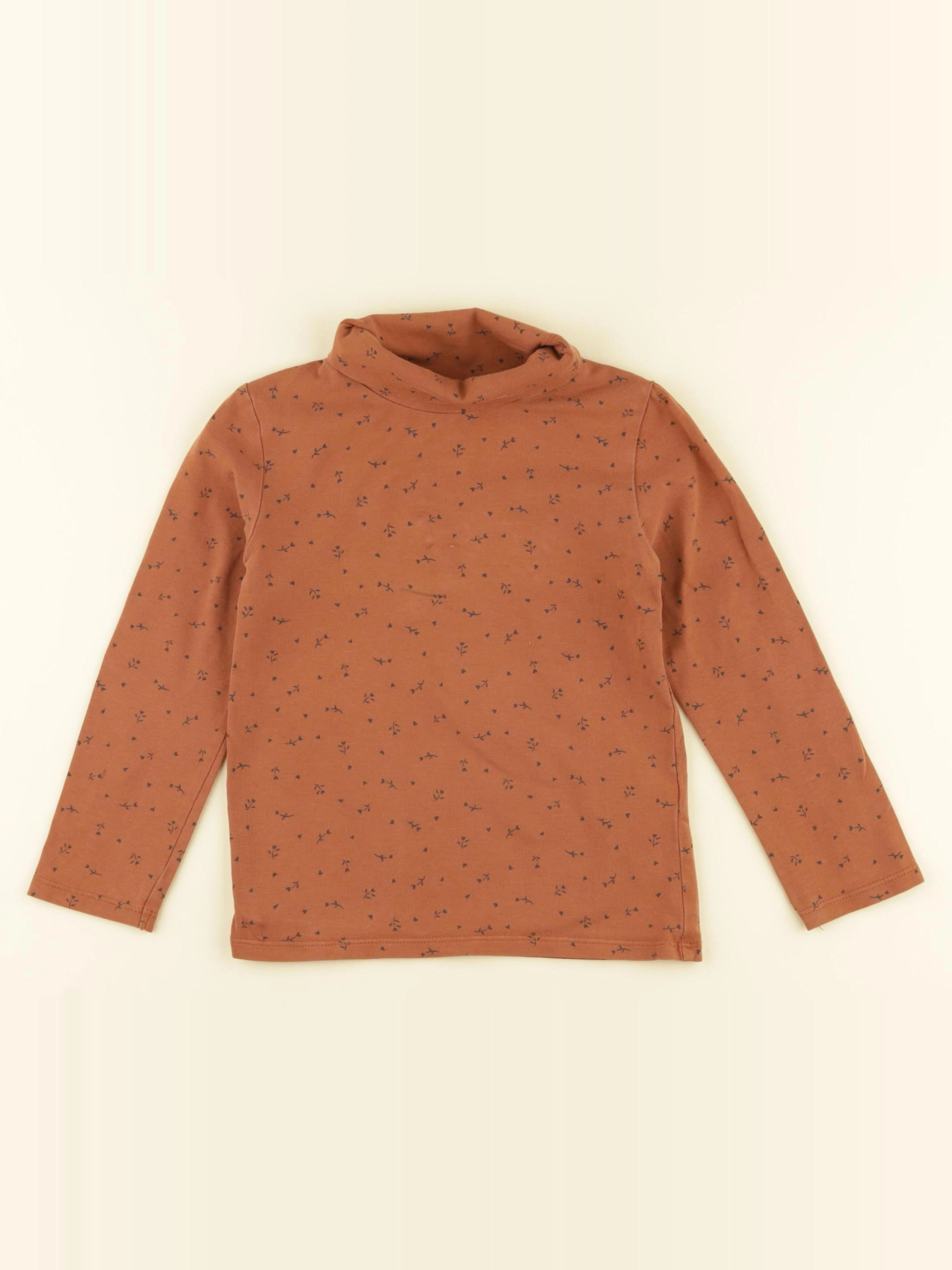 Vertbaudet - sous-pull marron - 4 ans