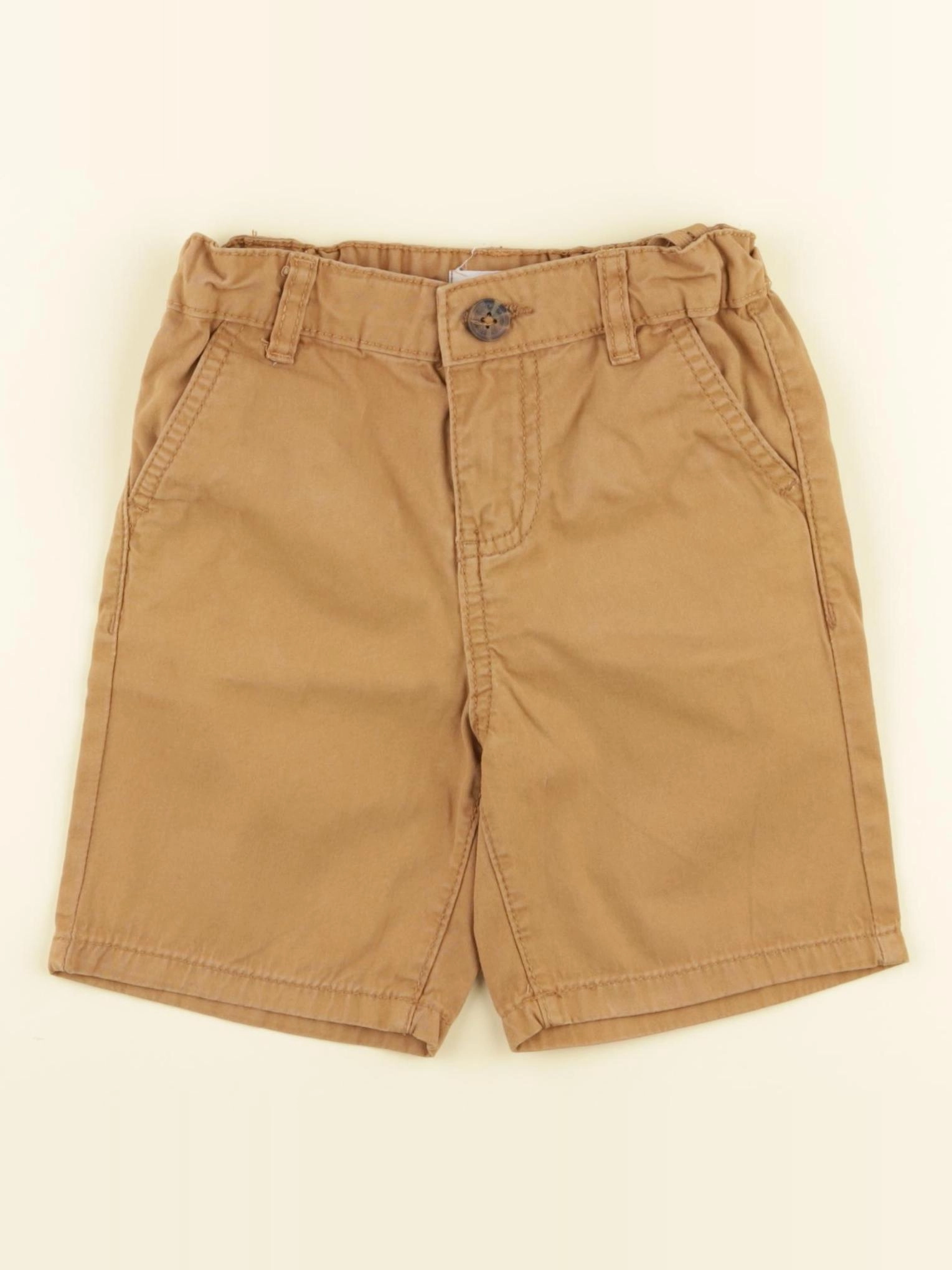 Vertbaudet - short beige - 3 ans
