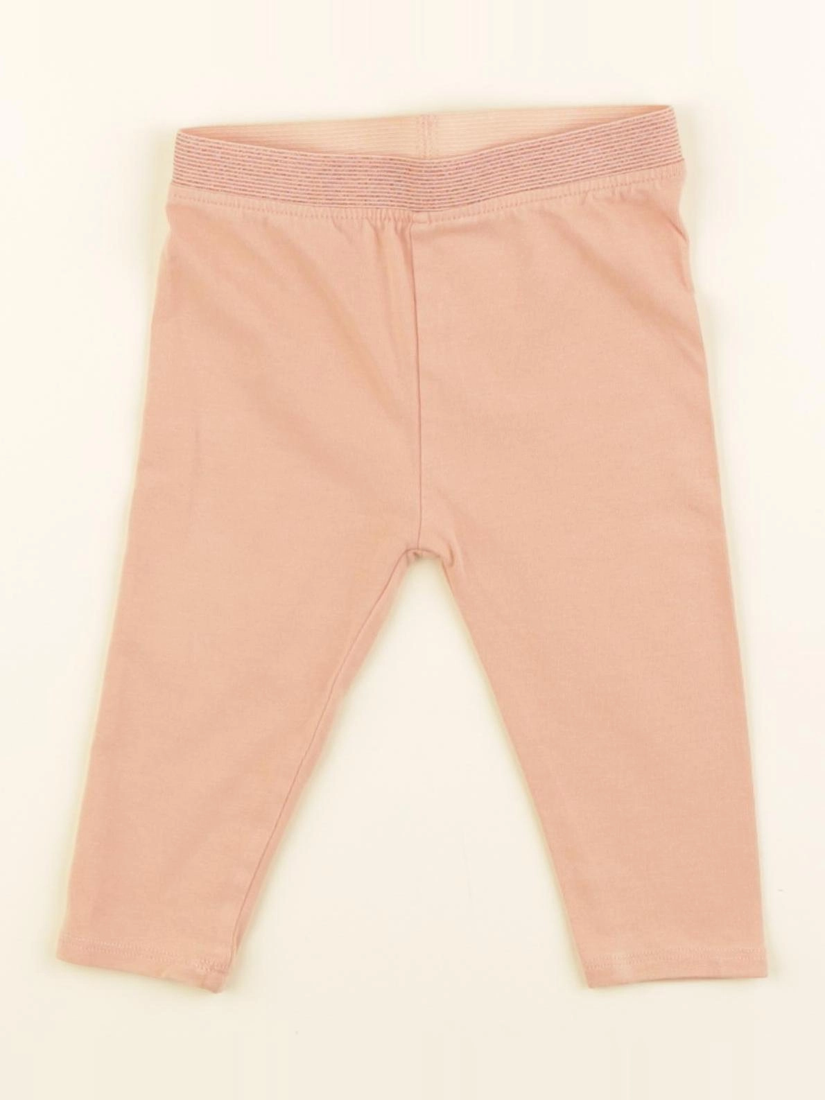 Vertbaudet - legging rose - 6 mois