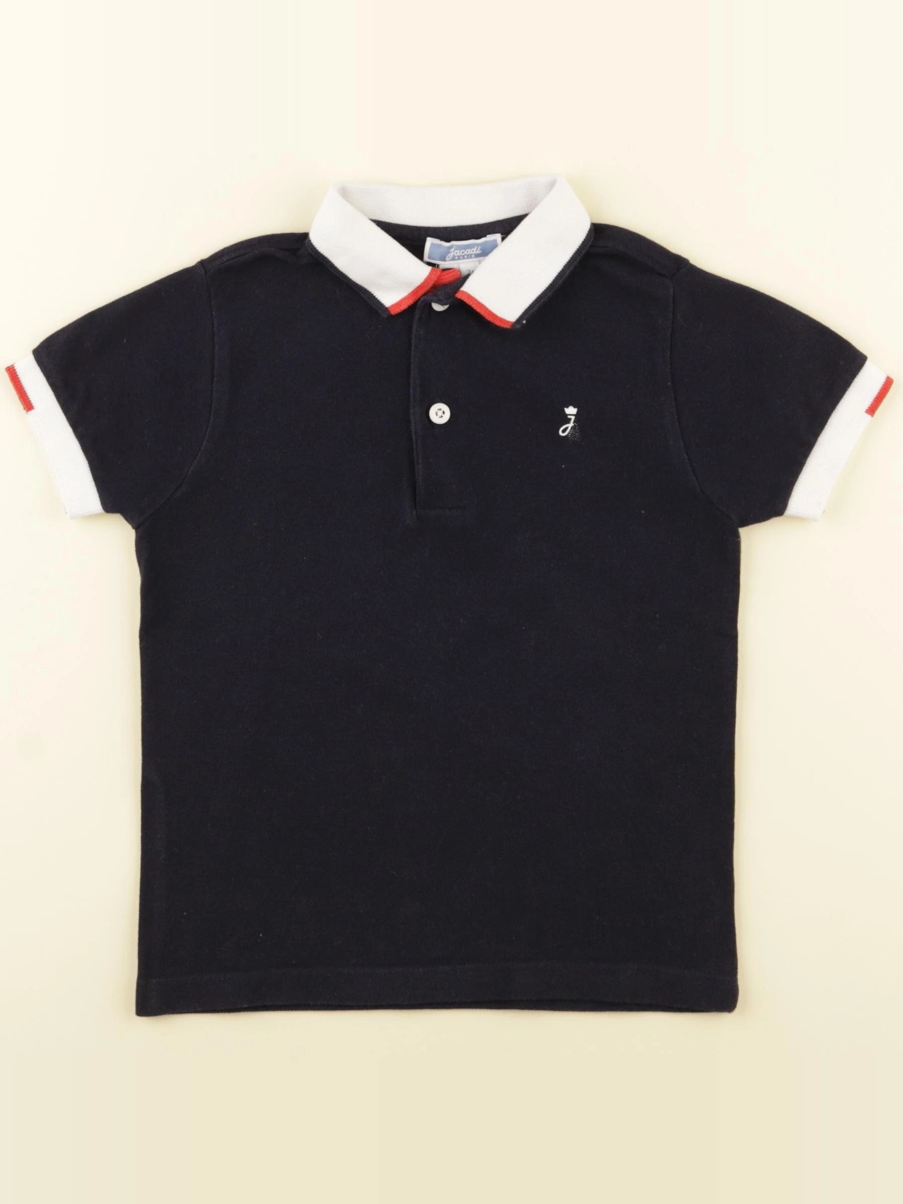 Jacadi - polo bleu - 3 ans