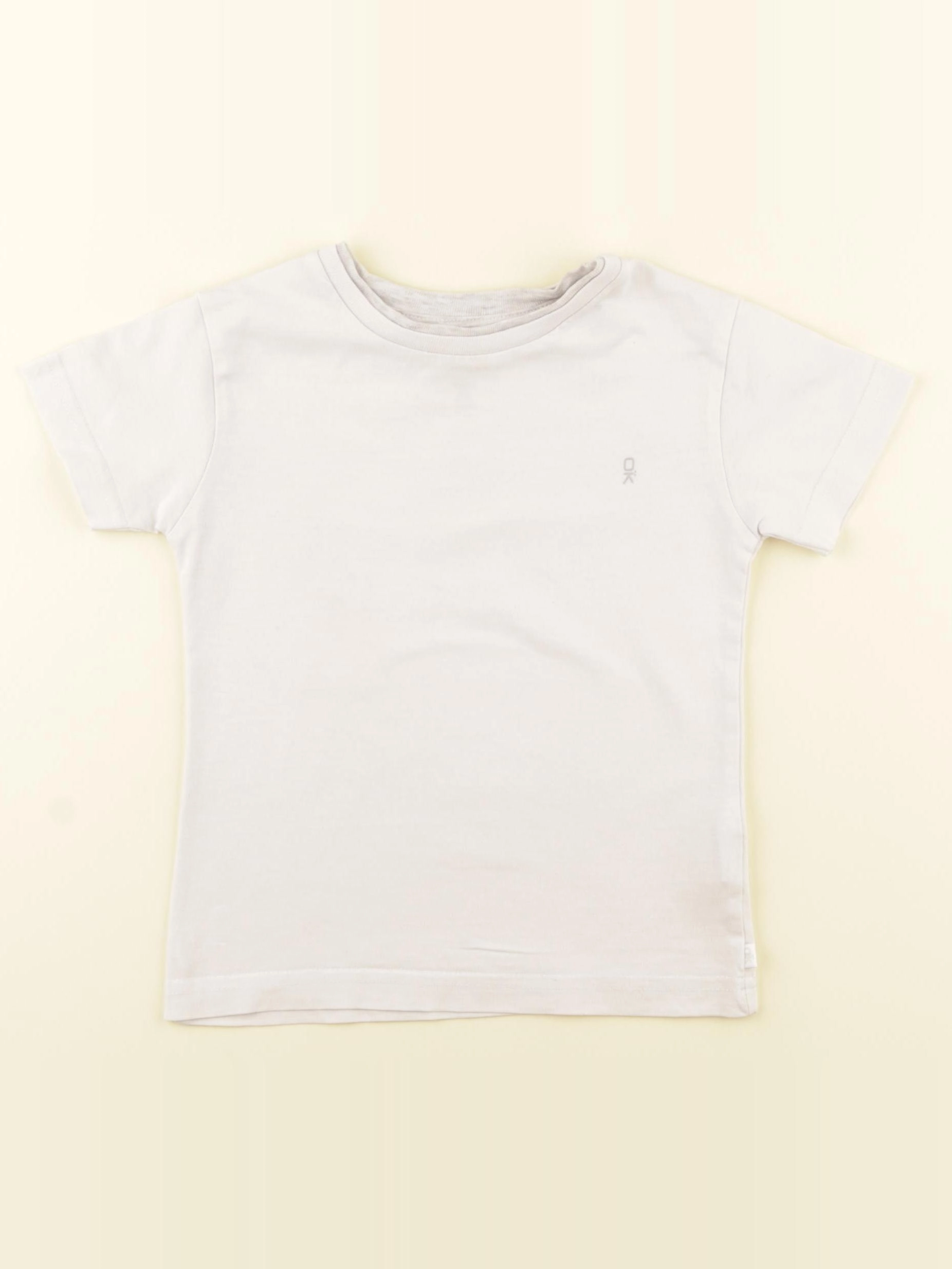 Okaidi - tee-shirt blanc - 2 ans