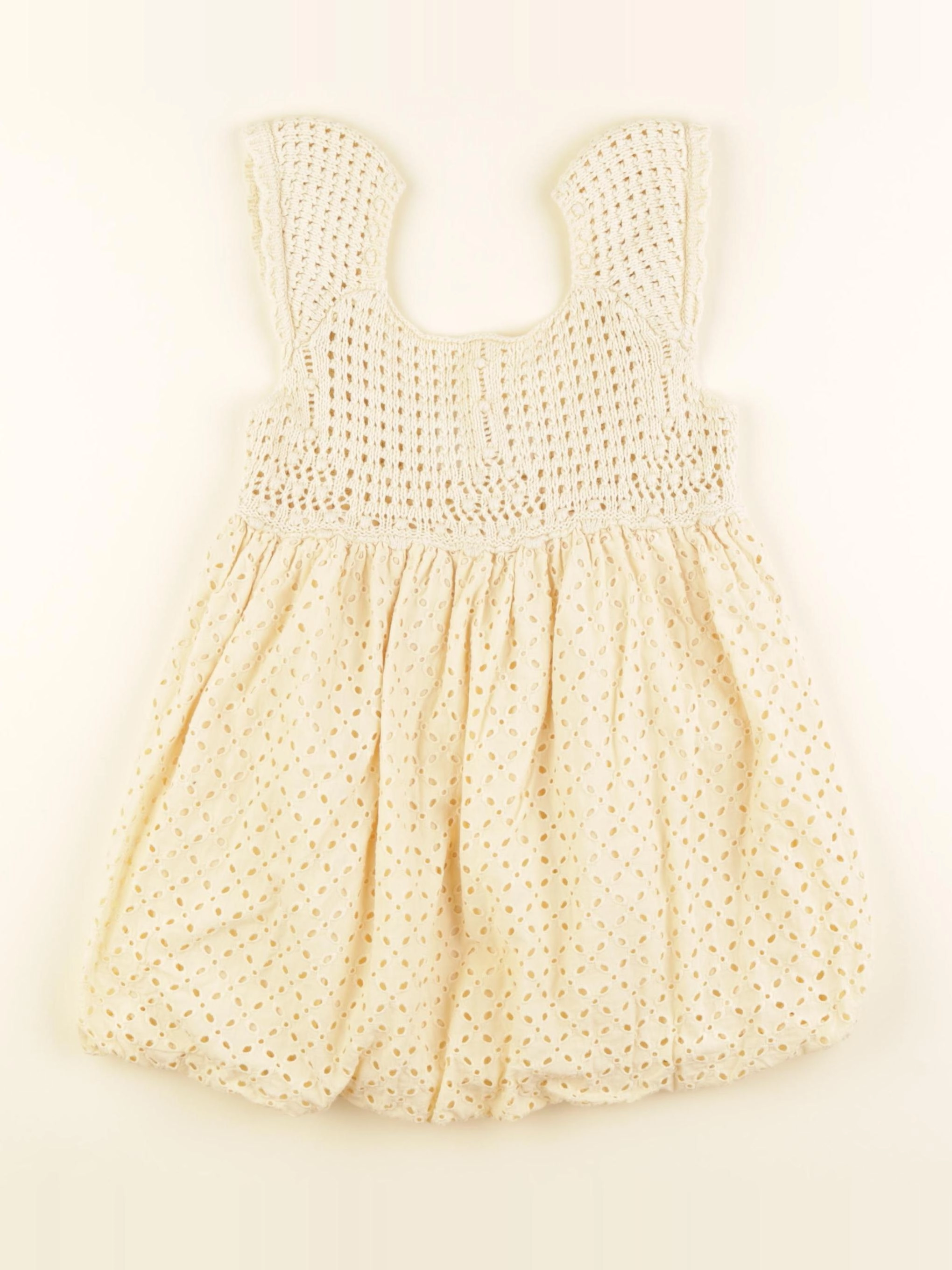 Zara - robe beige - 6/7 ans