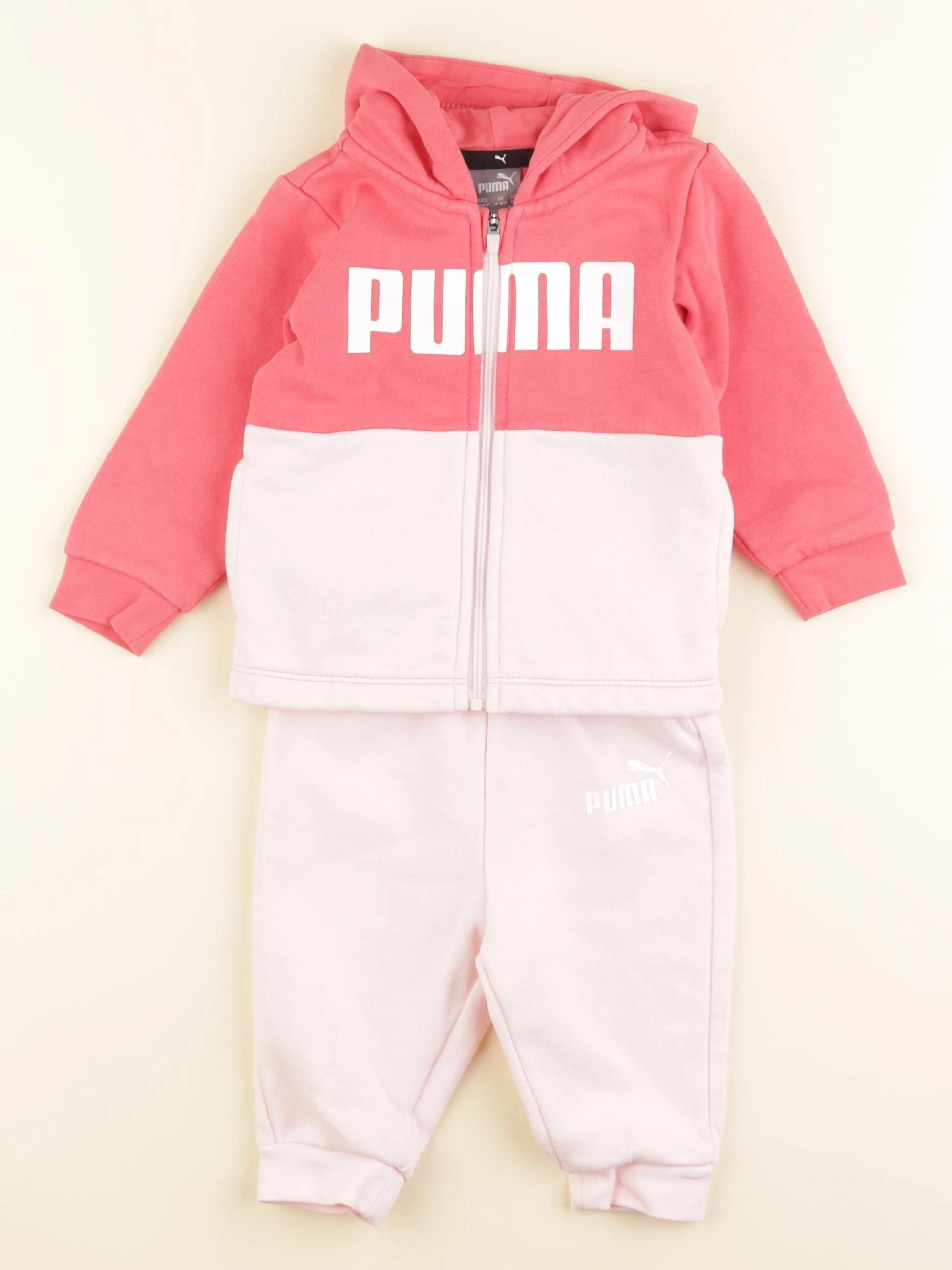 Puma - ensemble rose - 4/6 mois