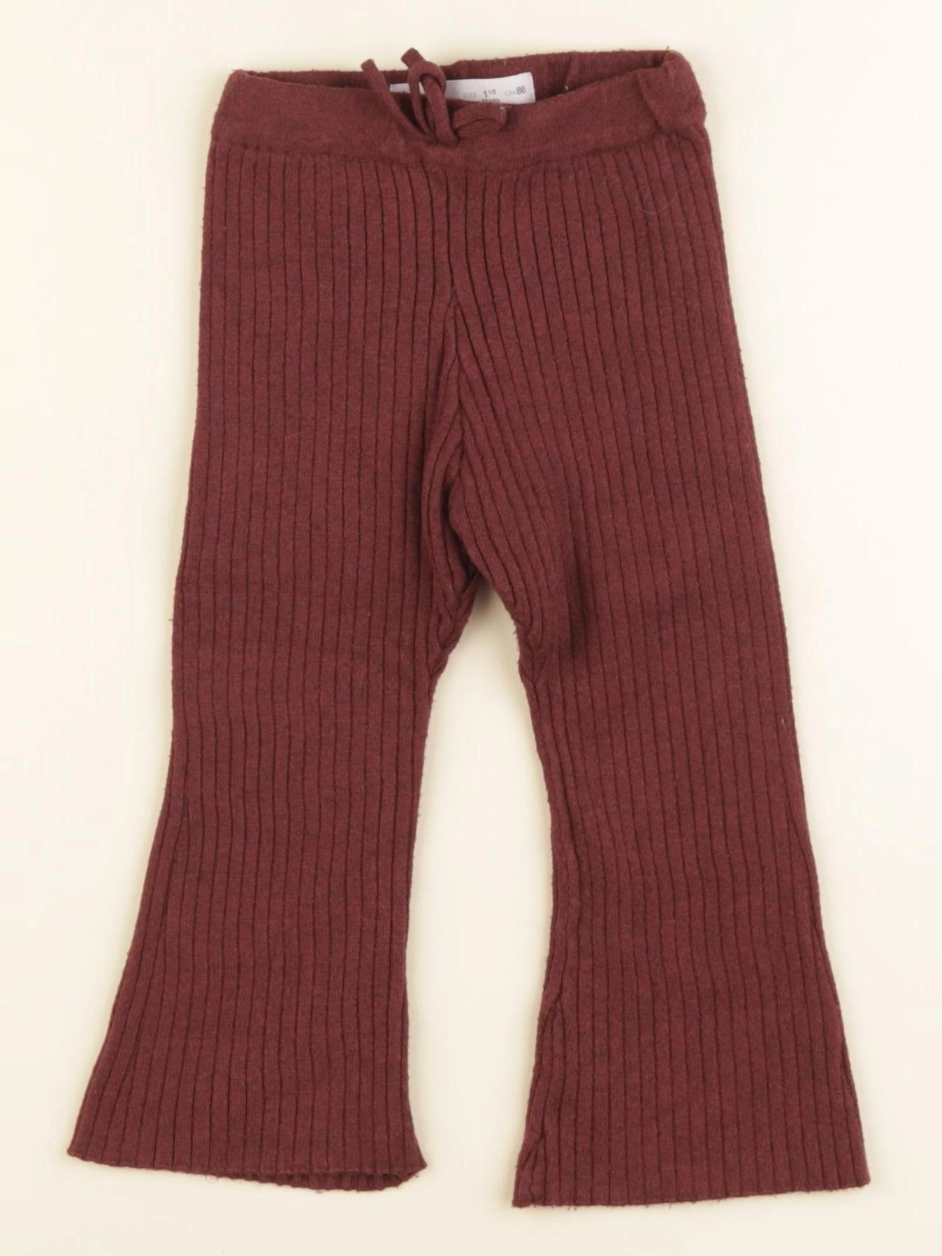 Zara - legging marron - 18 mois
