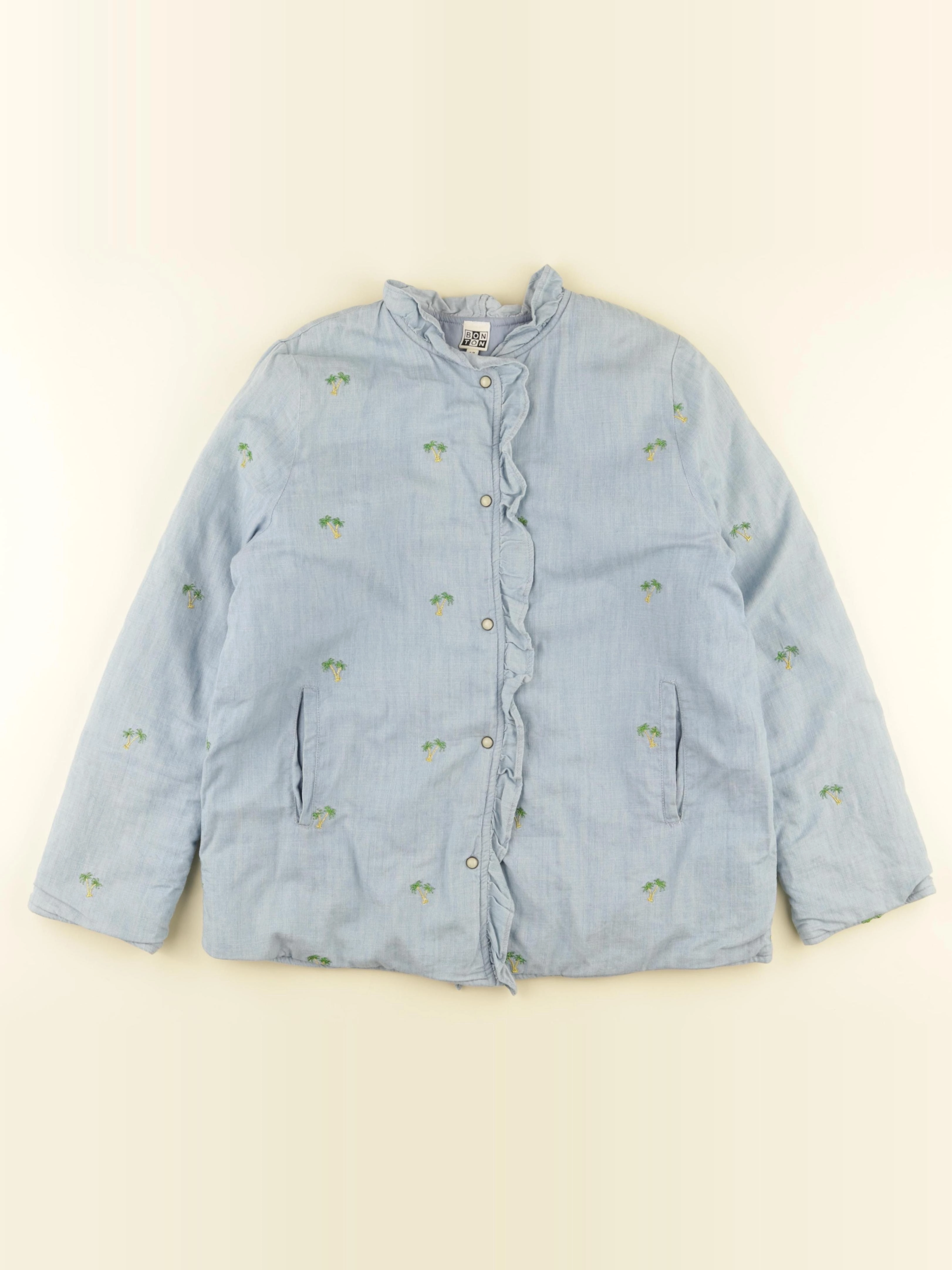 Bonton - veste bleu - 12 ans