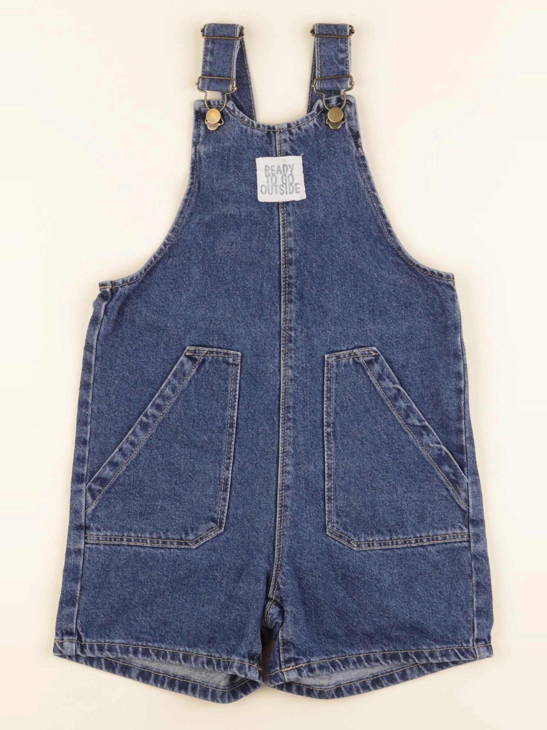 Monoprix - salopette bleu - 5 ans