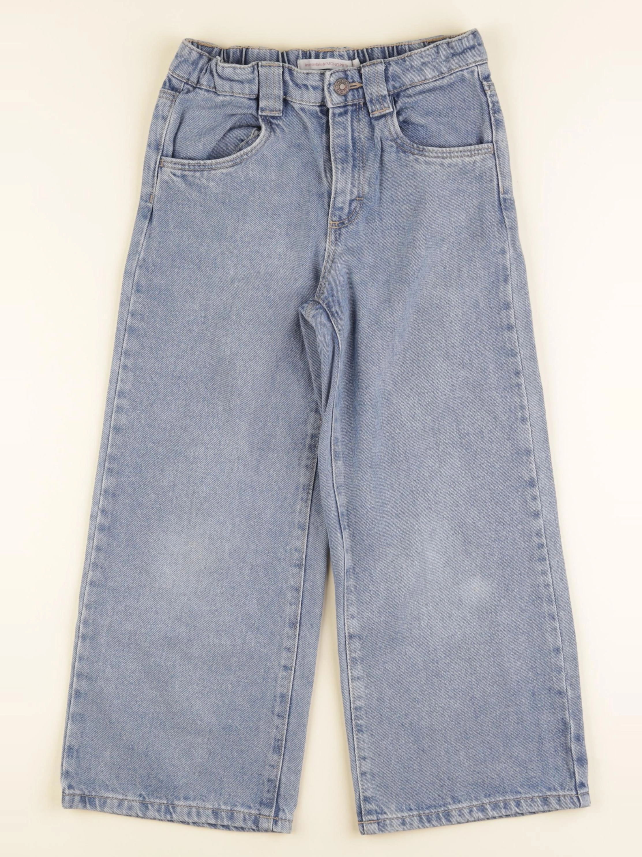 Monoprix - jean bleu - 8 ans