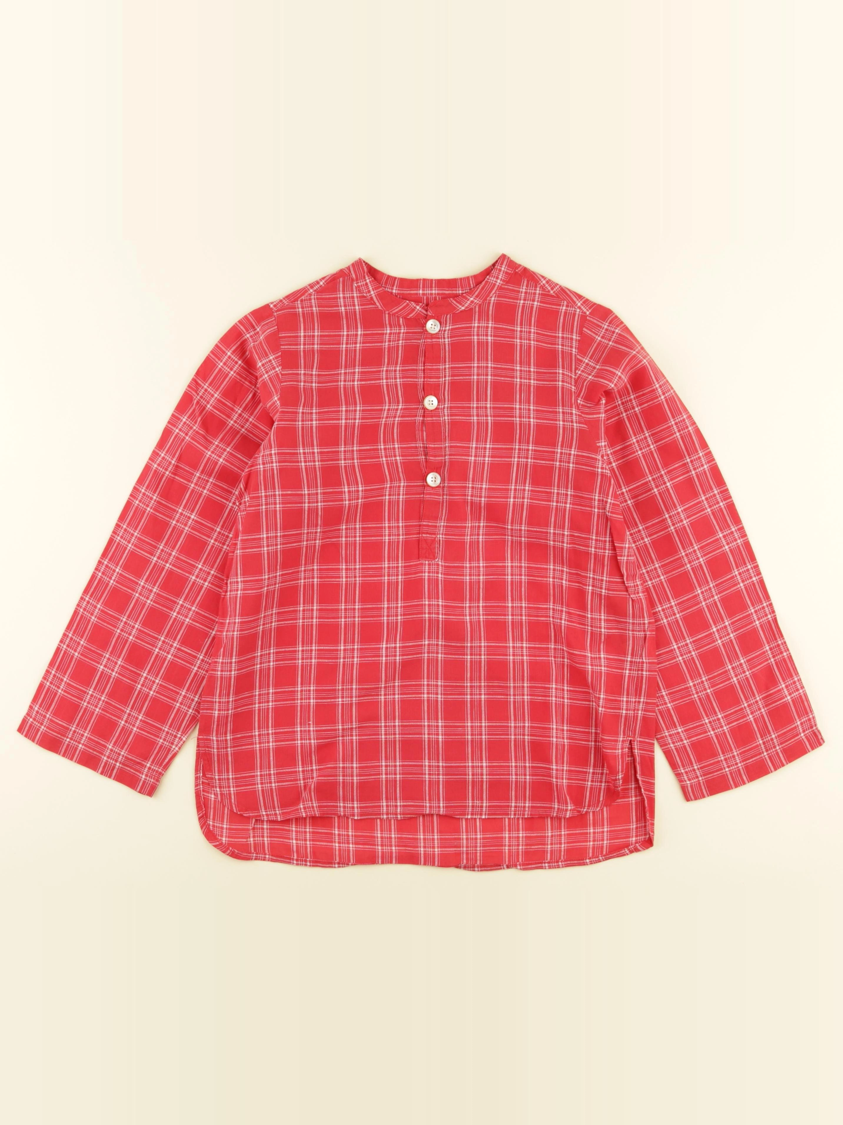 Bonton - blouse rouge - 8 ans
