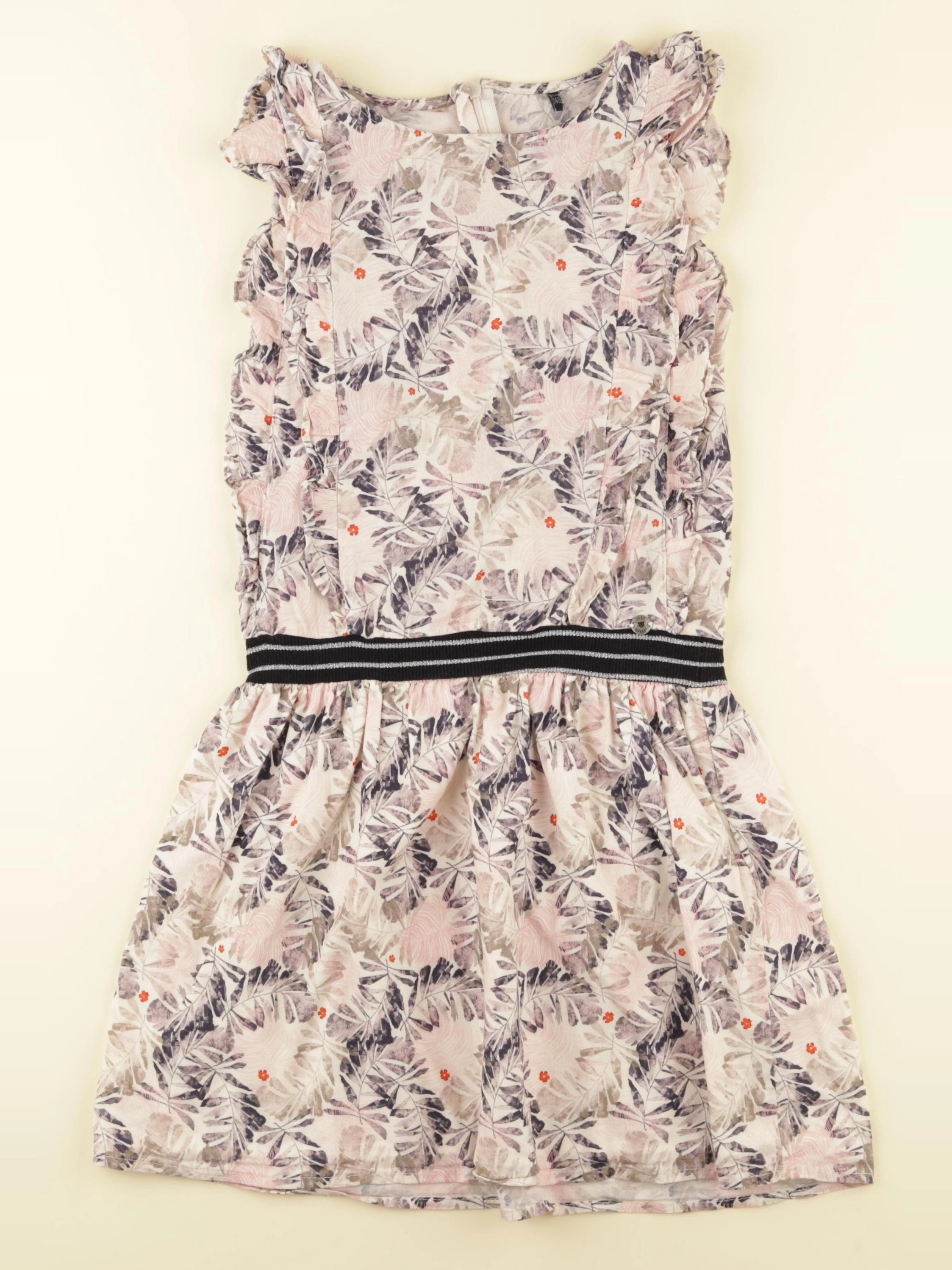 IKKS - robe beige - 10 ans