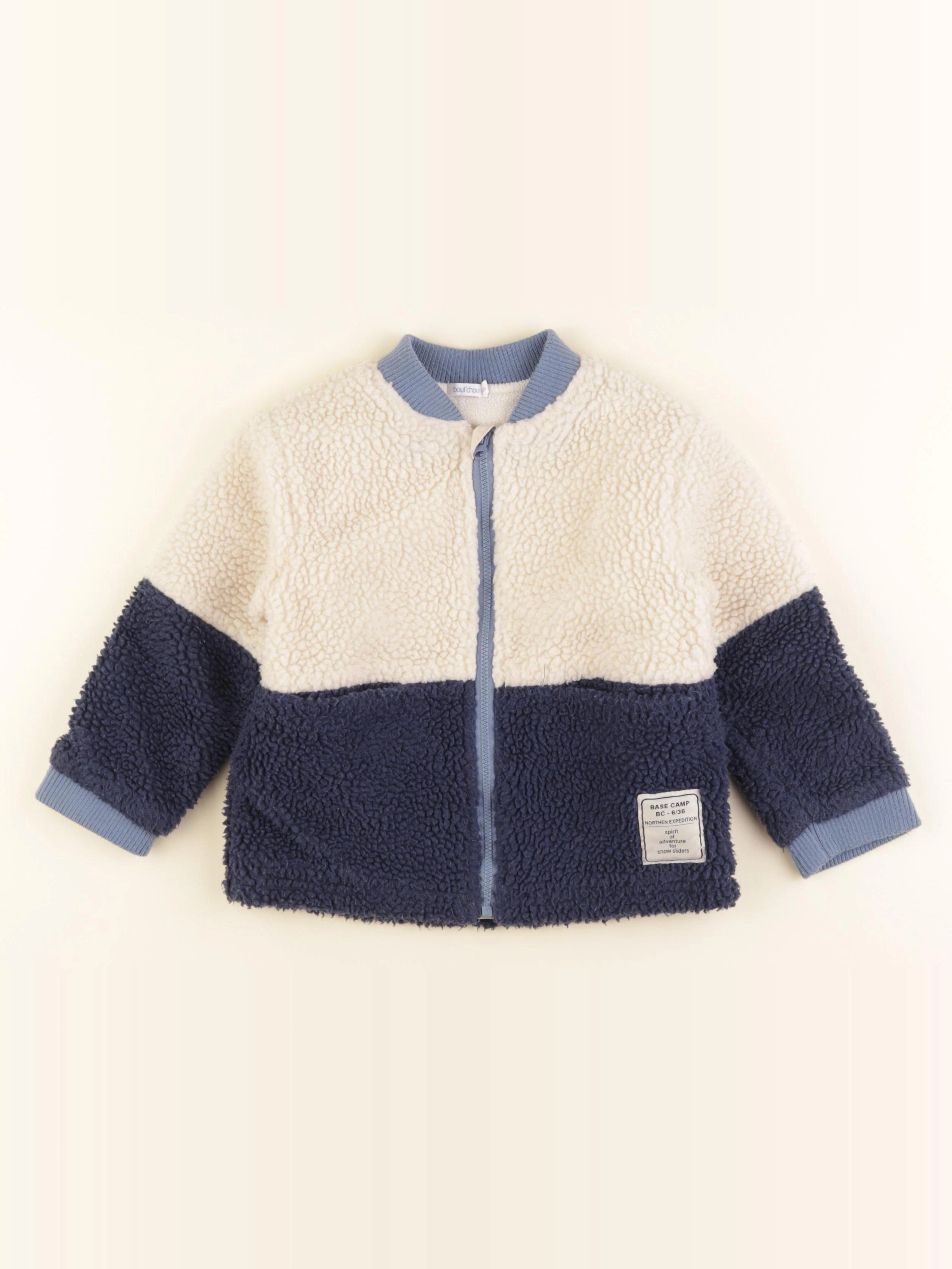 Boutchou - veste bleu, blanc - 36 mois