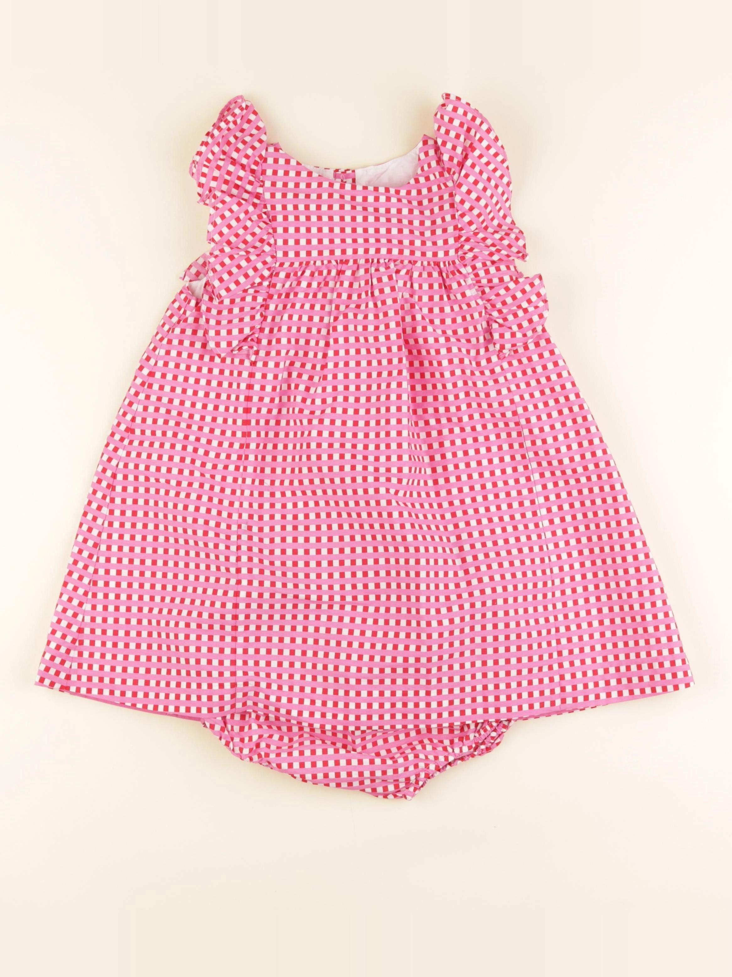 Jacadi - robe rose, rouge - 36 mois