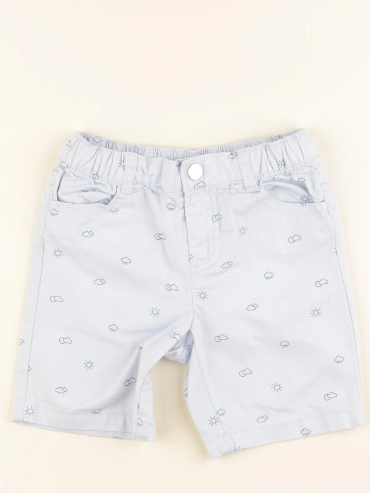 Jacadi - short bleu - 24 mois