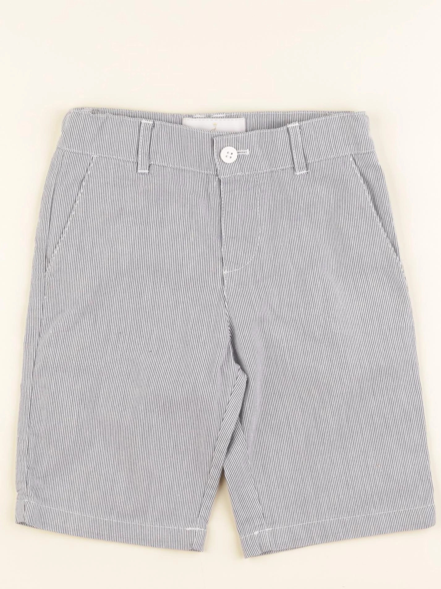 Jacadi - short blanc, bleu - 4 ans