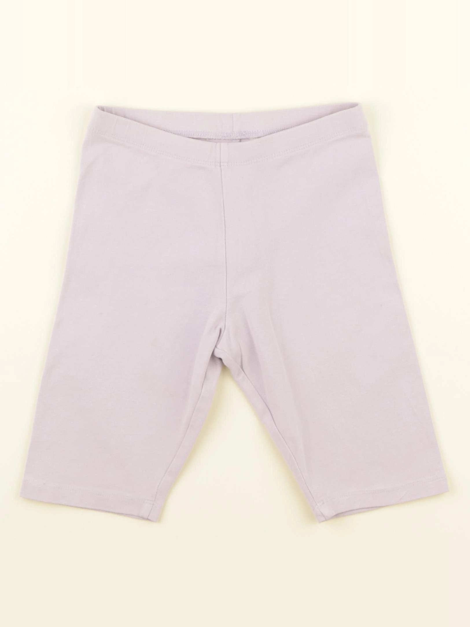Monoprix - legging court violet - 6/8 ans