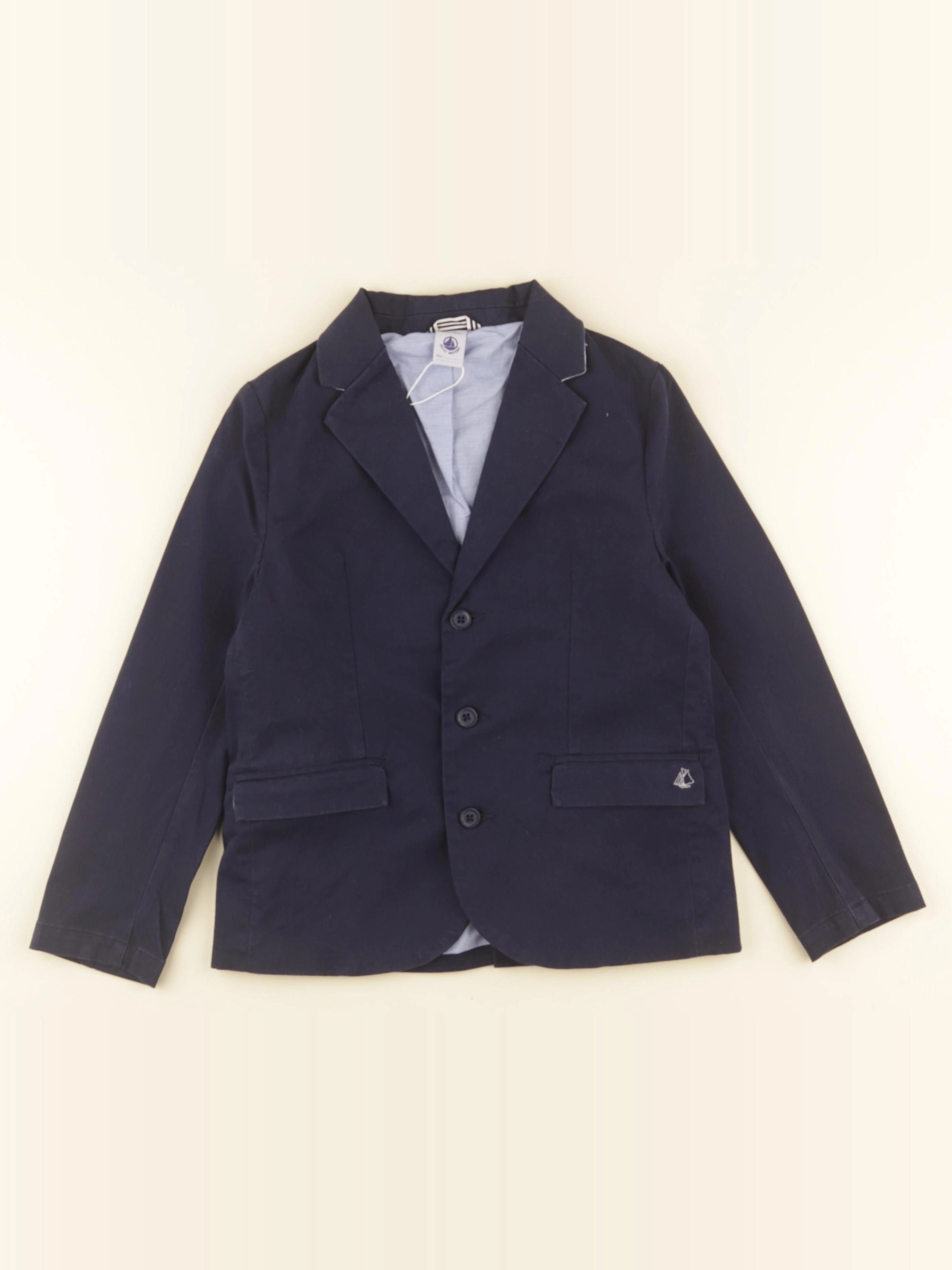 Petit Bateau - veste bleu - 8 ans