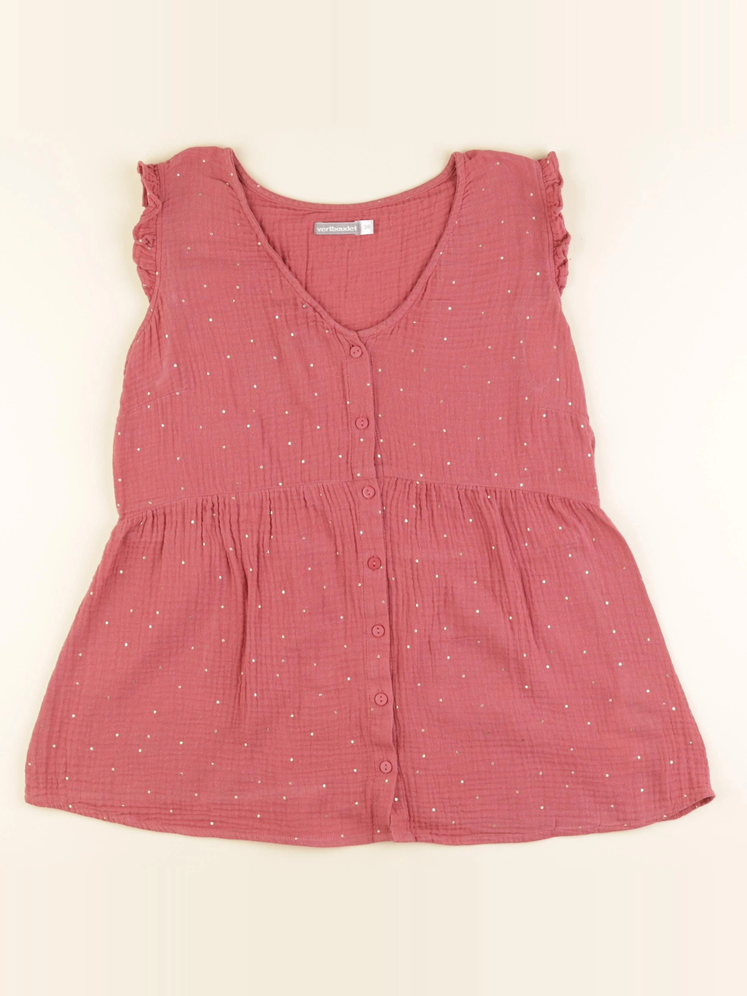 Vertbaudet - blouse grossesse rose - 36