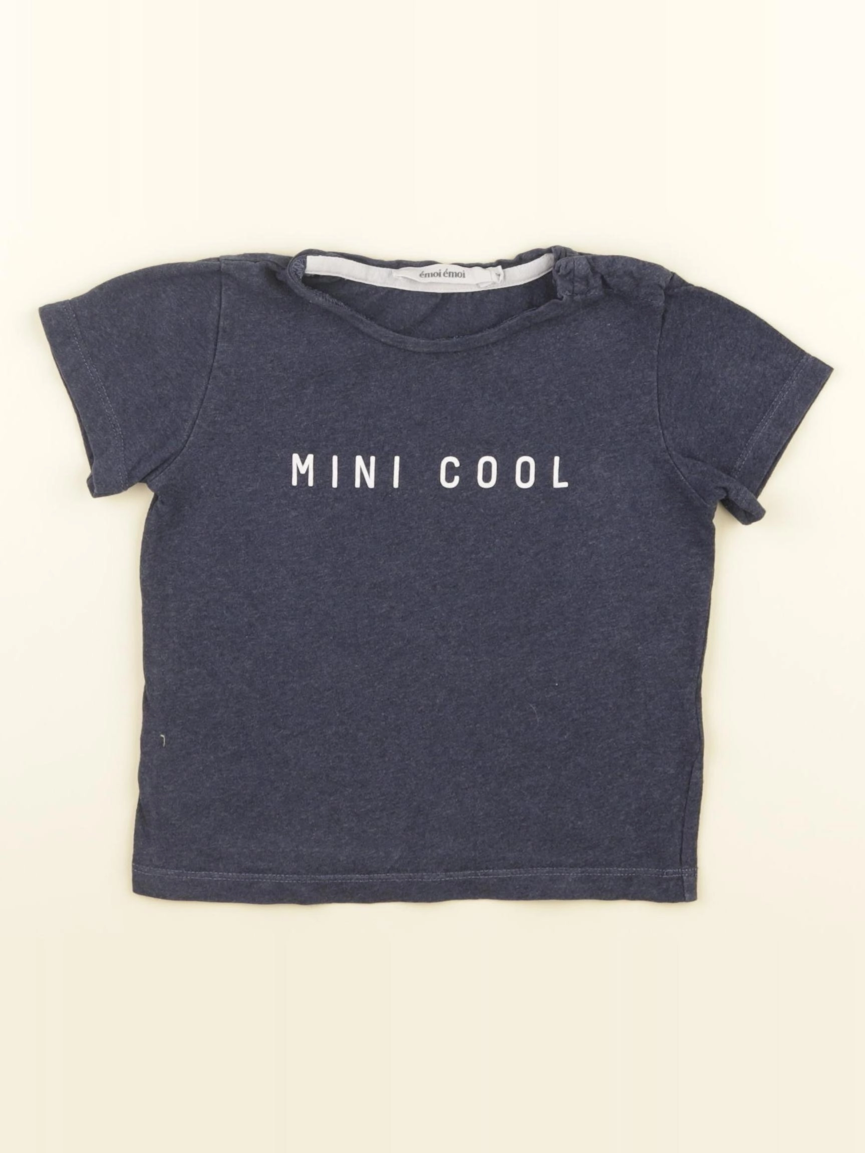 Emoi emoi - tee-shirt bleu - 2 ans