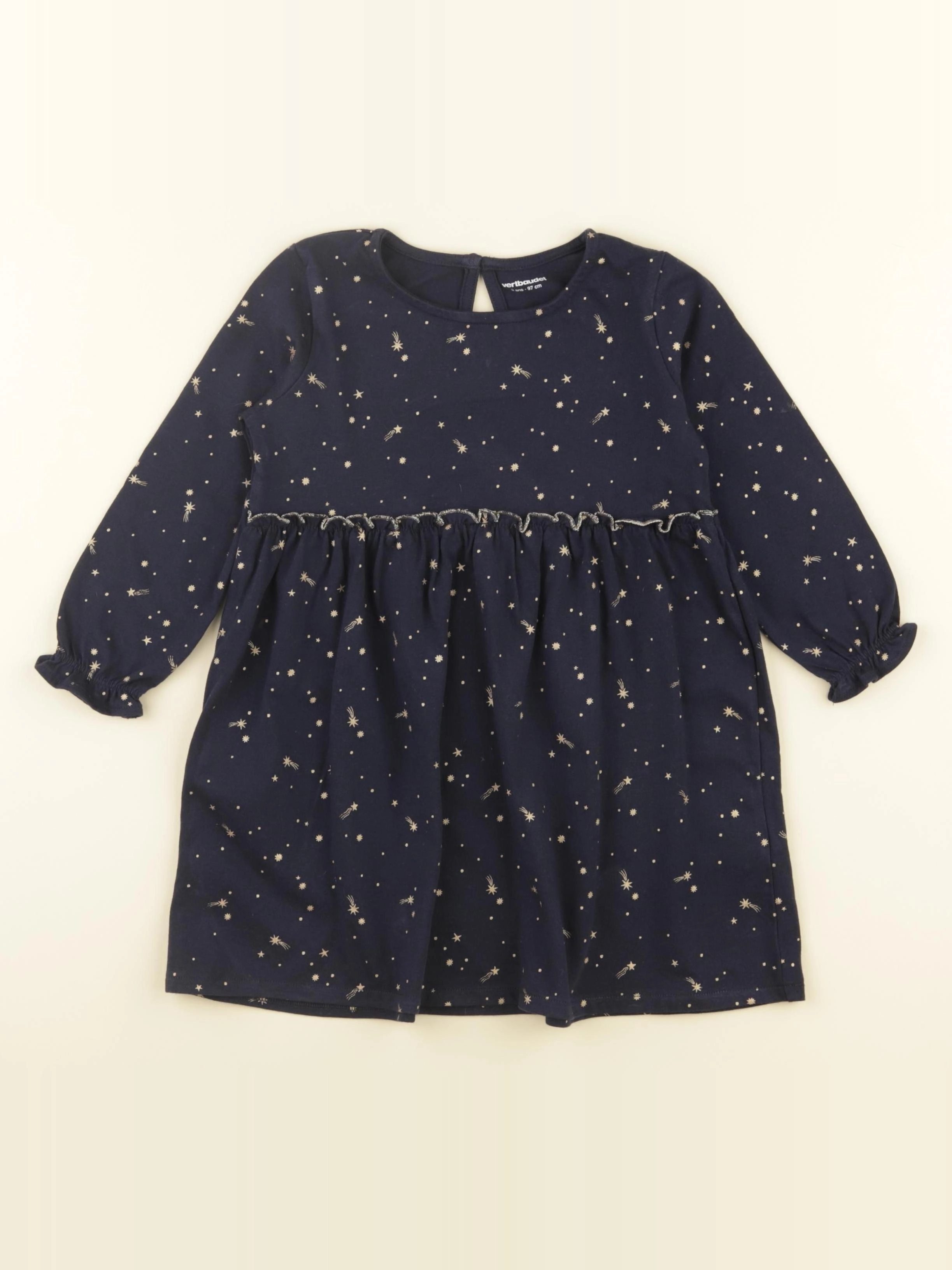 Vertbaudet - robe bleu - 3 ans