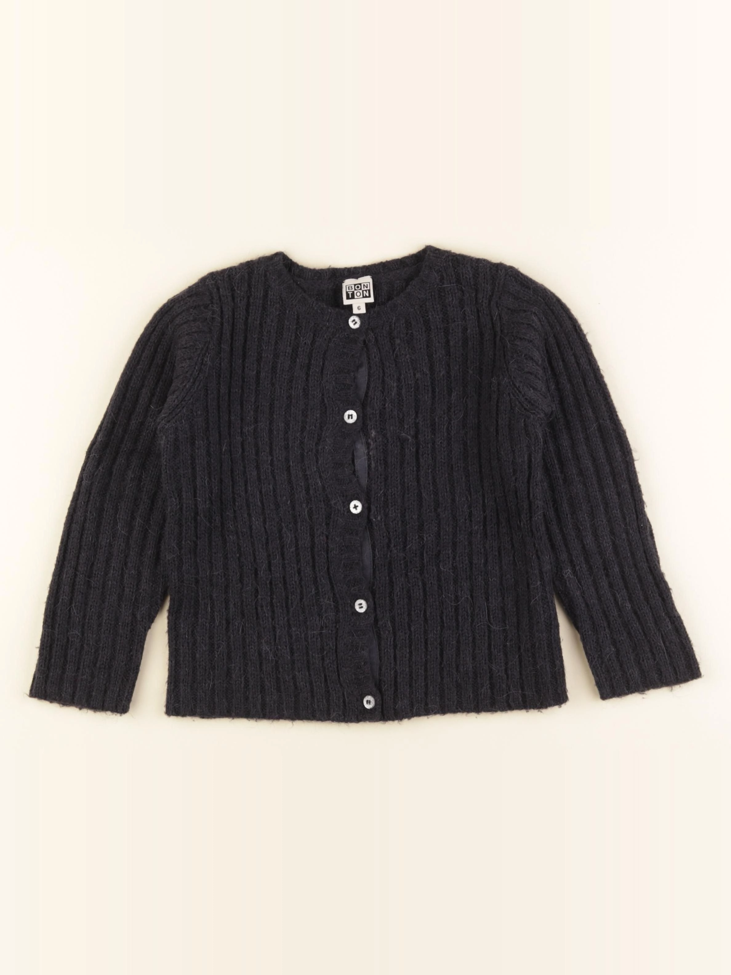 Bonton - gilet bleu - 6 ans