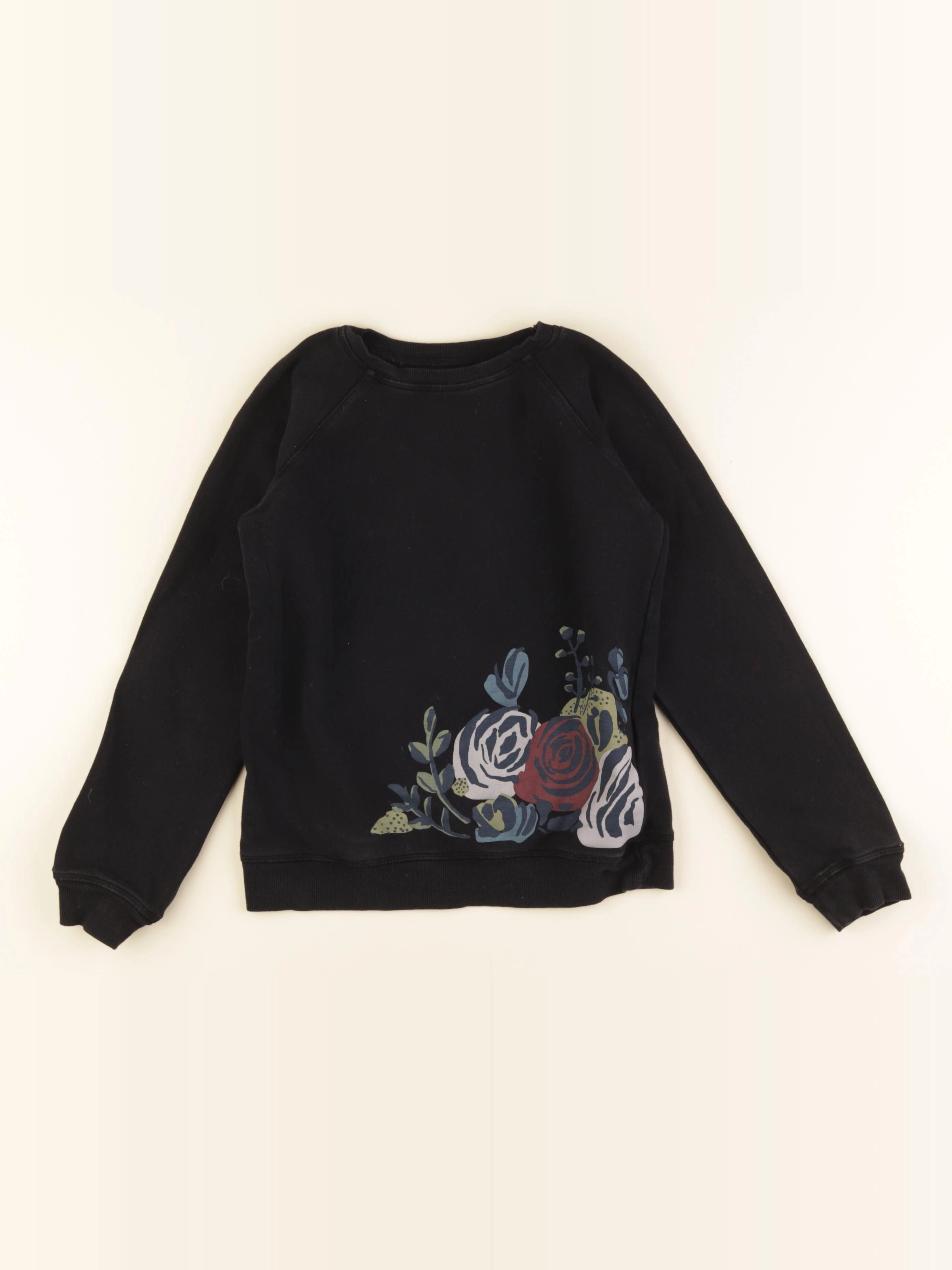 Bonton - sweat noir - 8 ans